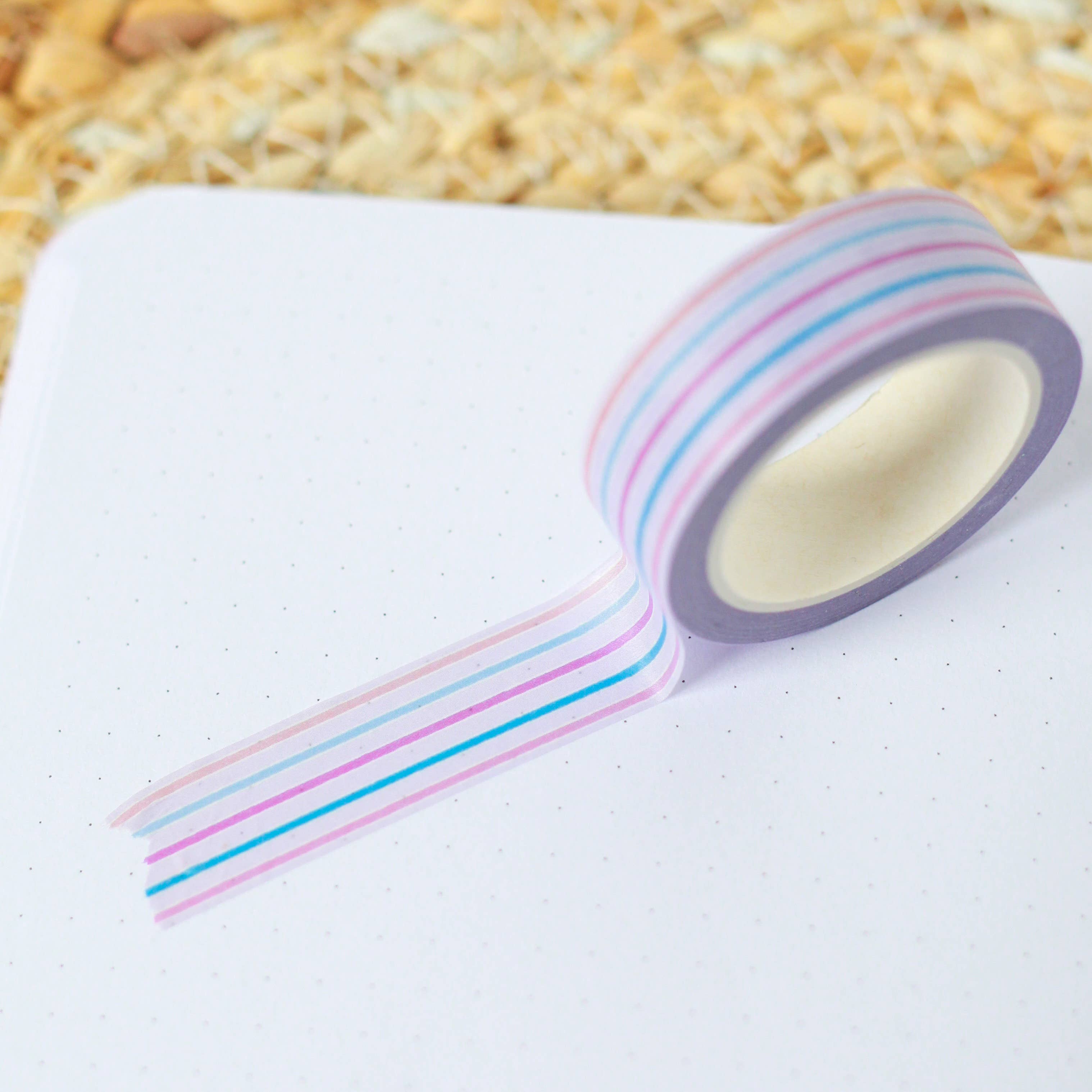 Purple Stripe Washi Tape