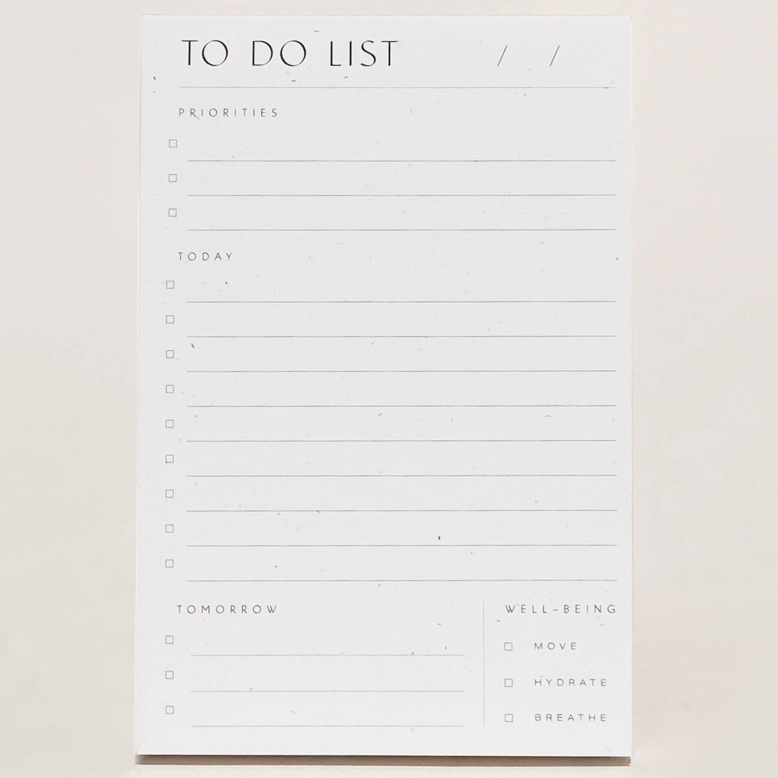 To Do List Pad