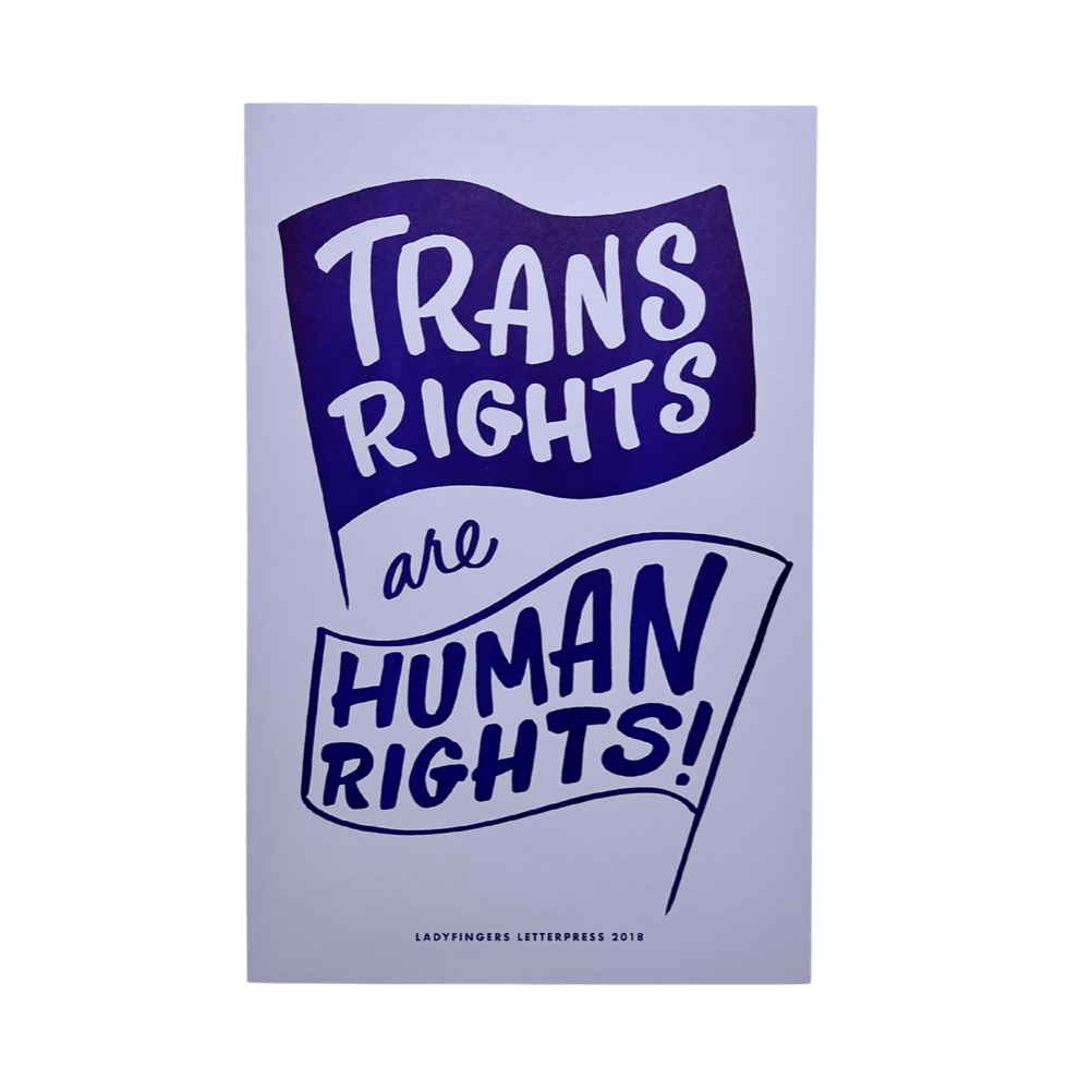Trans Rights Protest Posters