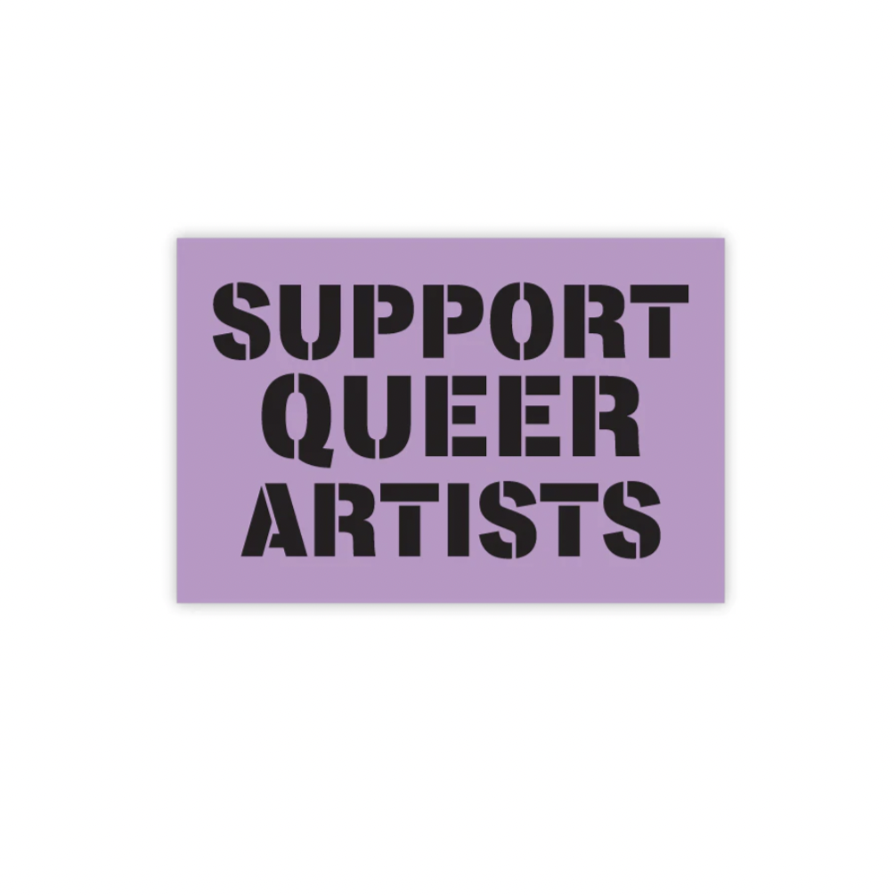 Support Queer Artists Sticker