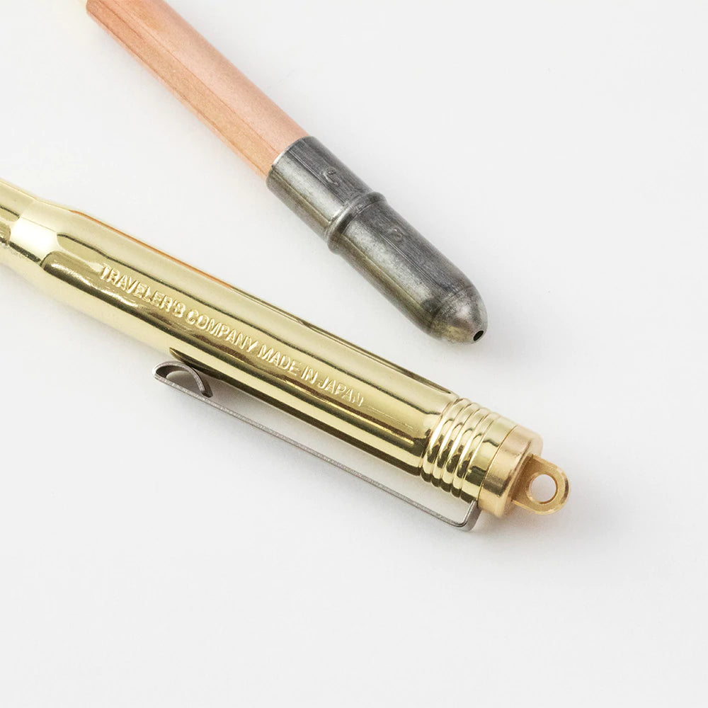 solid brass ballpoint pen