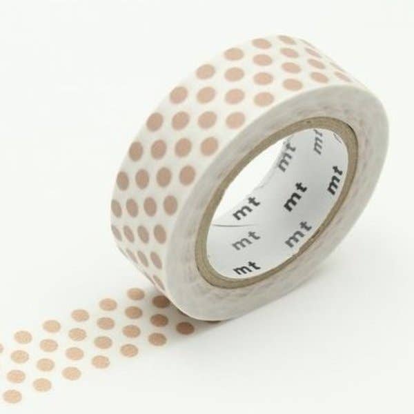 Dot Milk Tea Washi Tape
