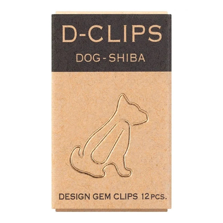 Shiba Inu Dog Paper Clips