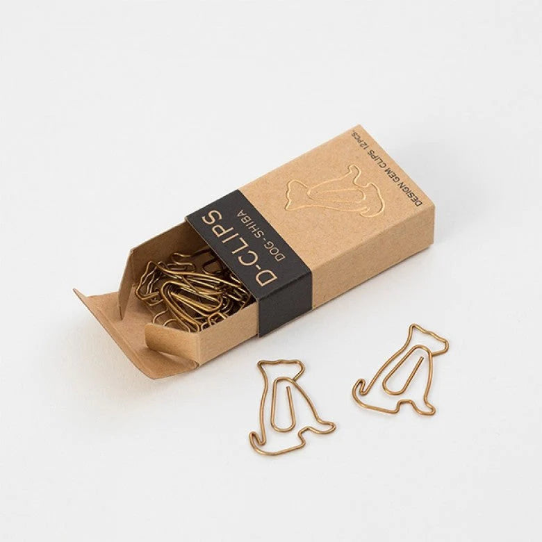 Shiba Inu Dog Paper Clips