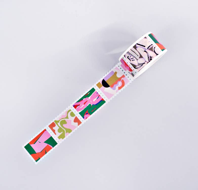 Capri Mix Stamp Washi Tape
