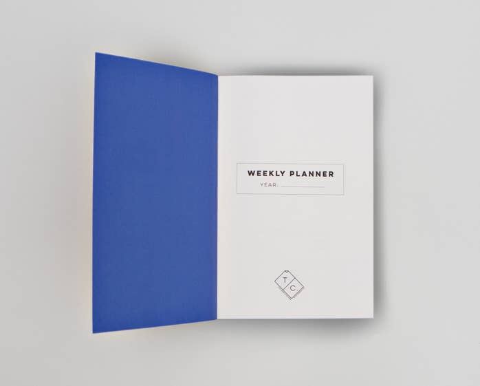 Bowery No. 1 Lay Flat Pocket Weekly Planner
