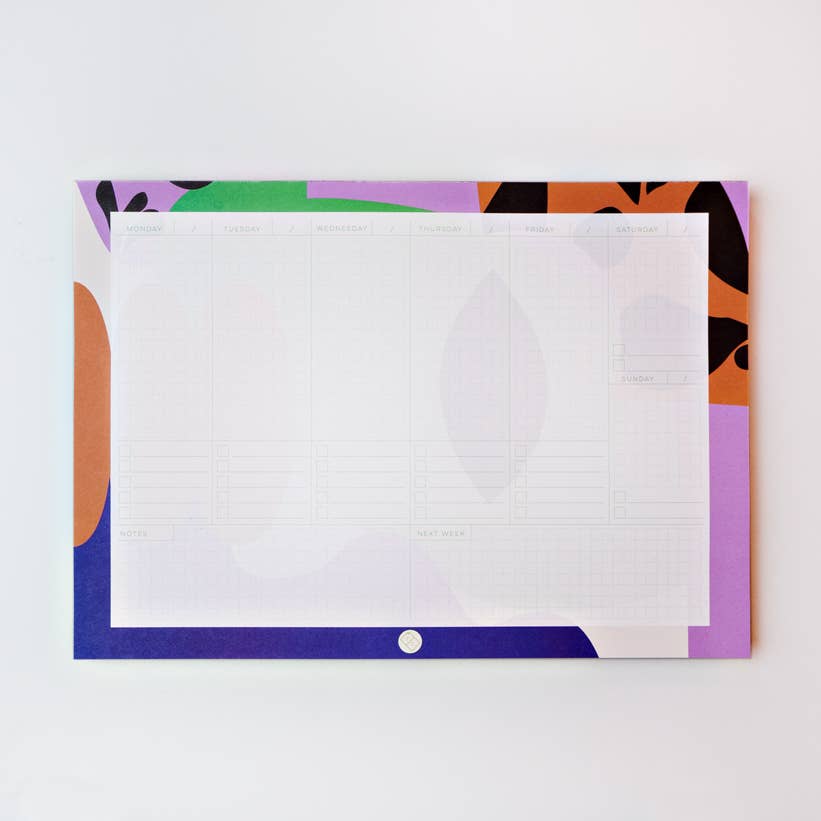 Palm Springs Weekly Planner Pad