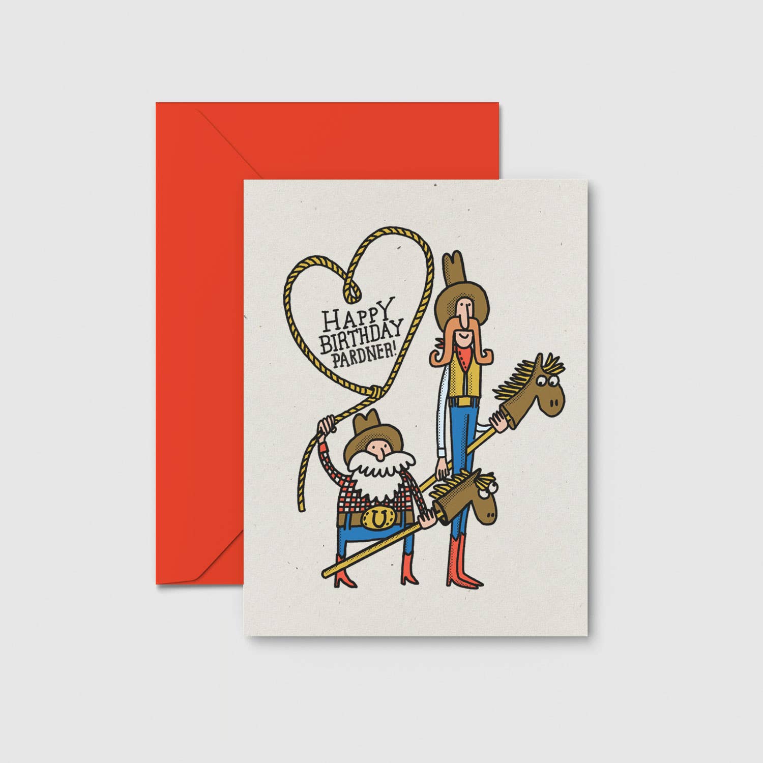 Happy Birthday Pardner Card