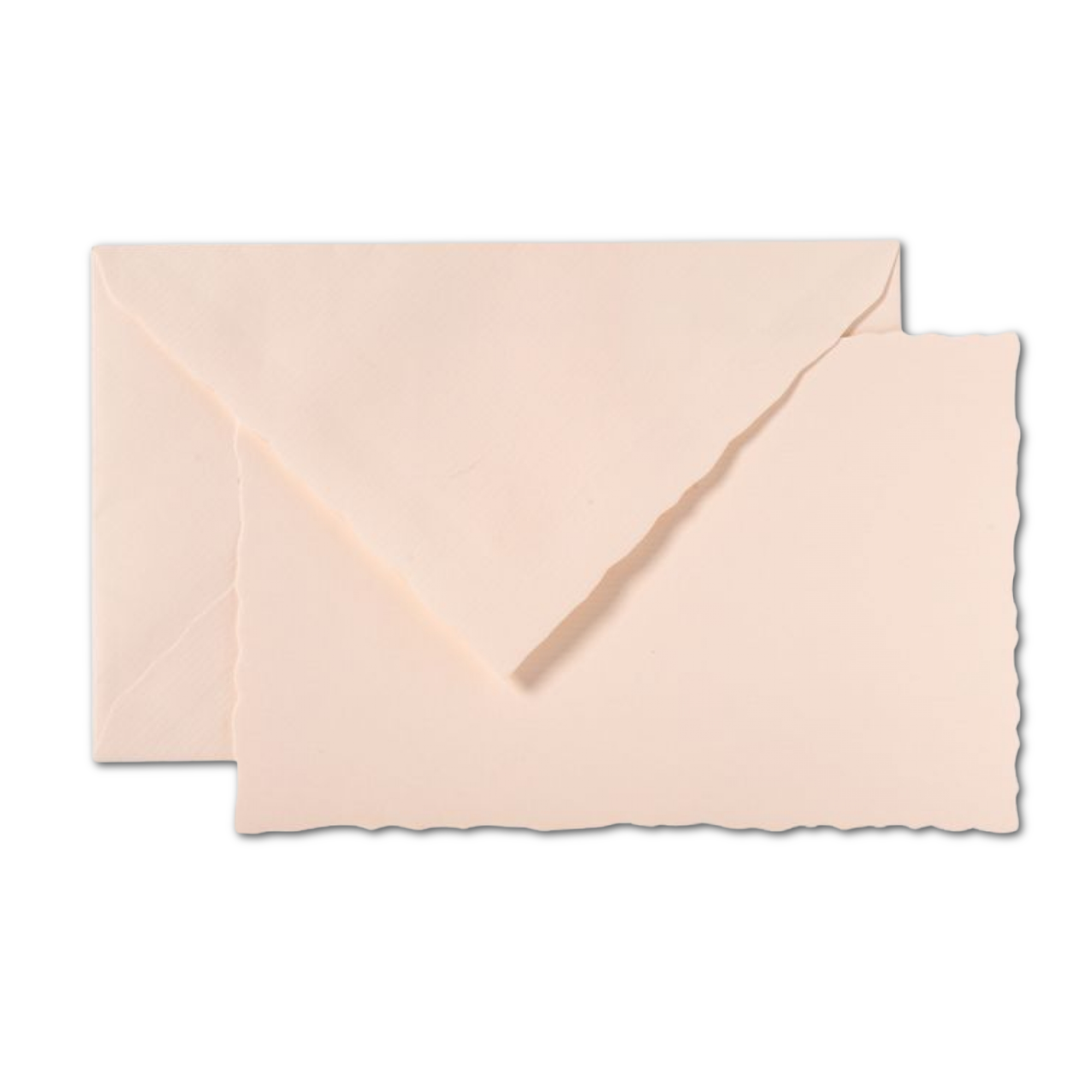 G. Lalo "Verge de France" Card & Envelope Set / Rose