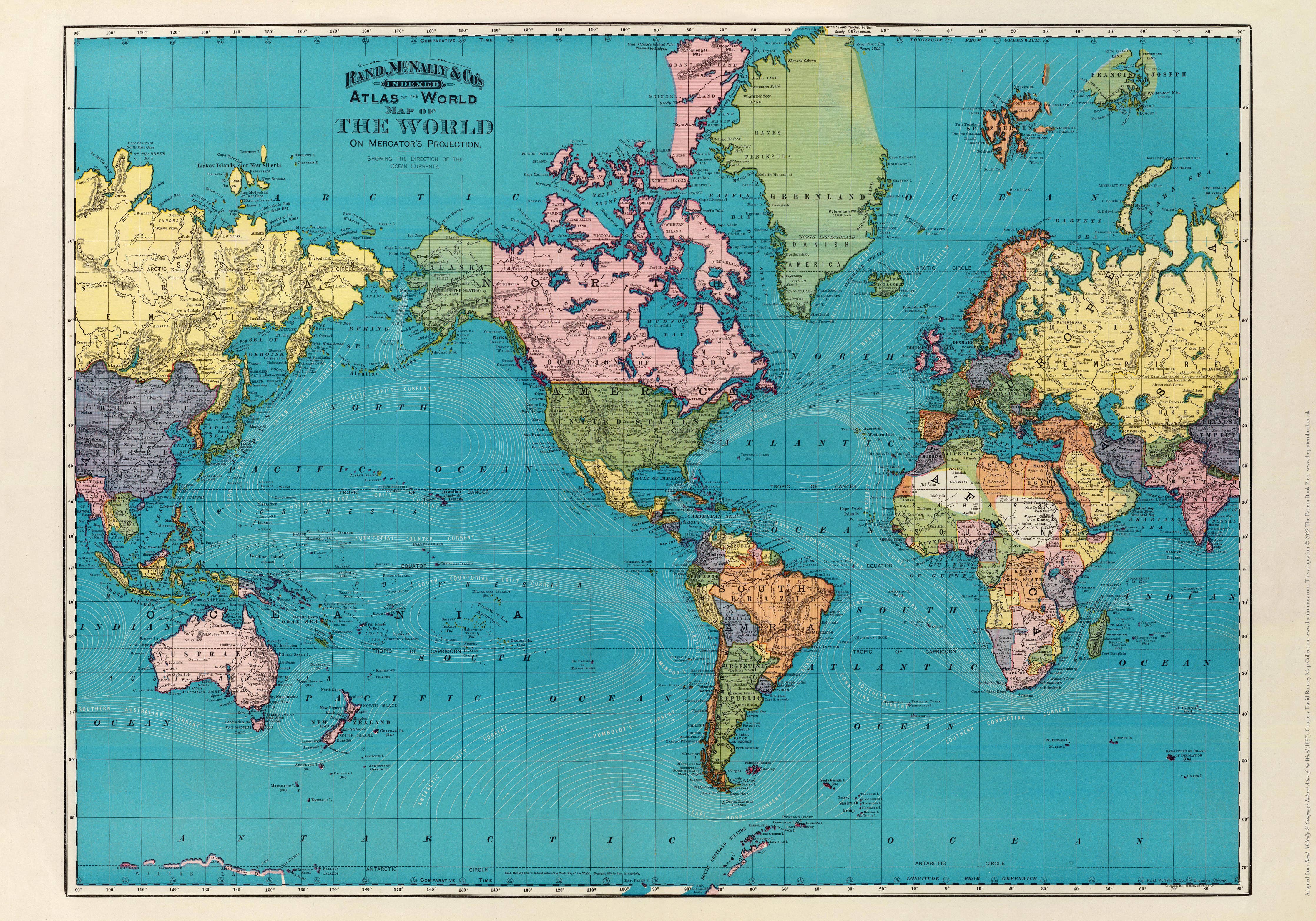 World Map (poster-wrap)