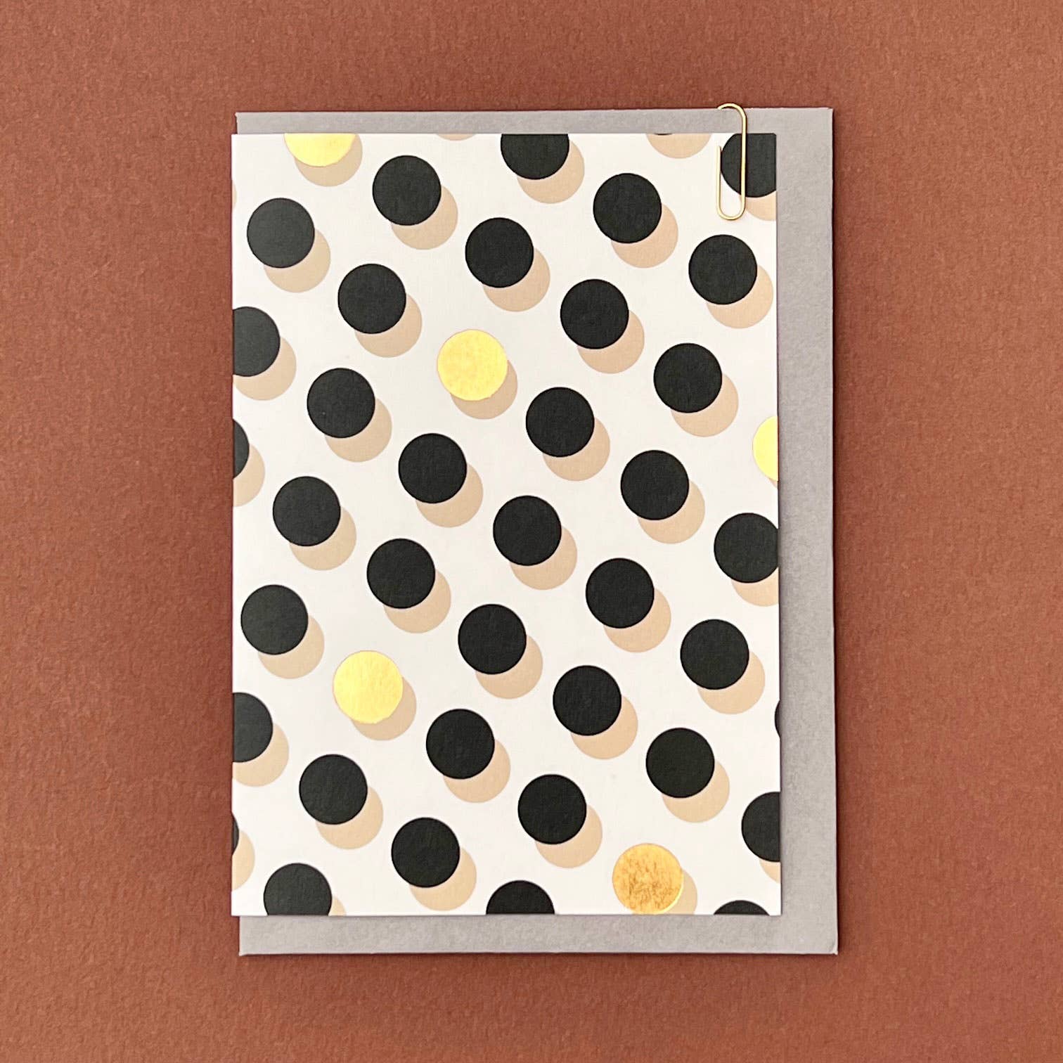 Polka Dot Greeting Card