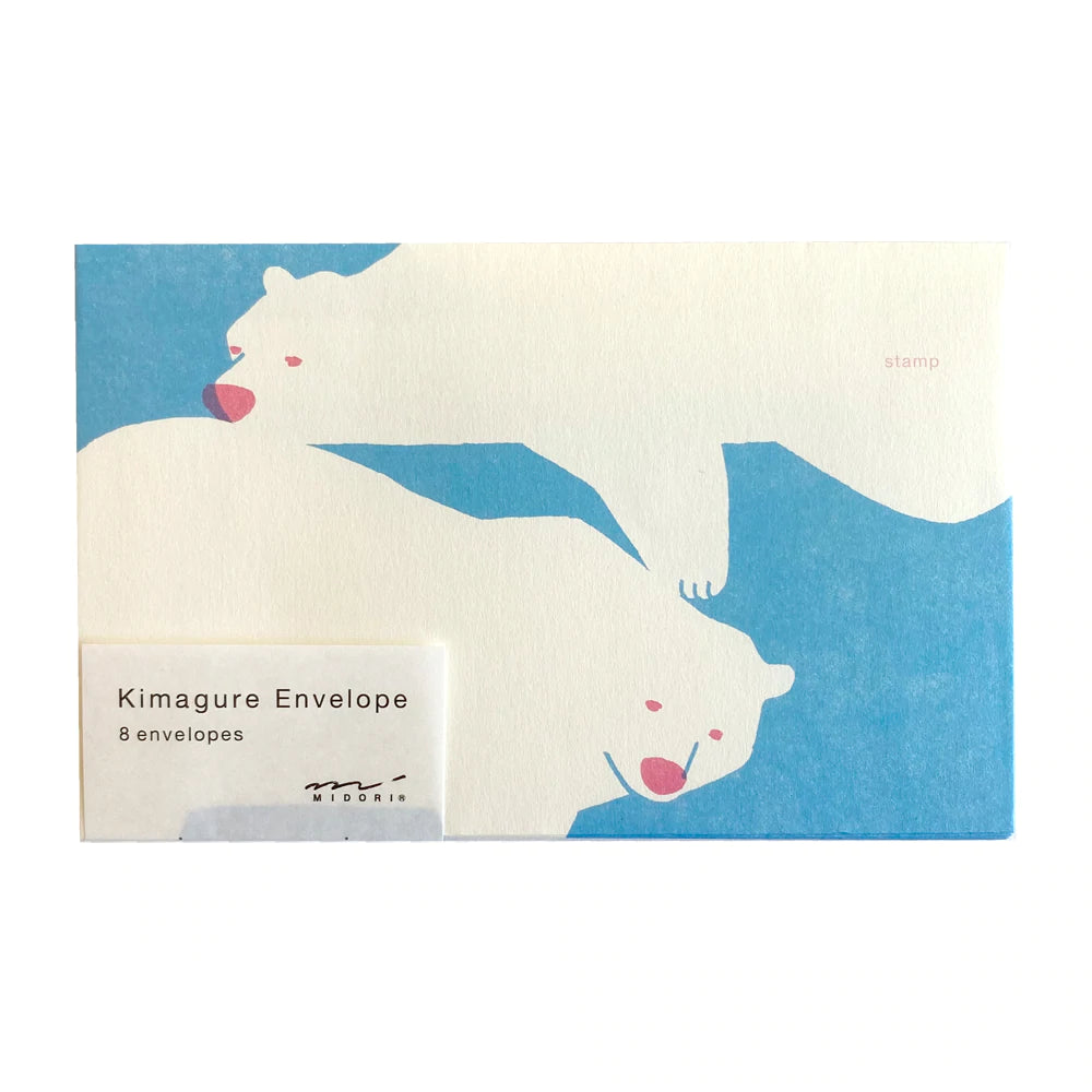 kimagure polar bear letter pad and envelopes