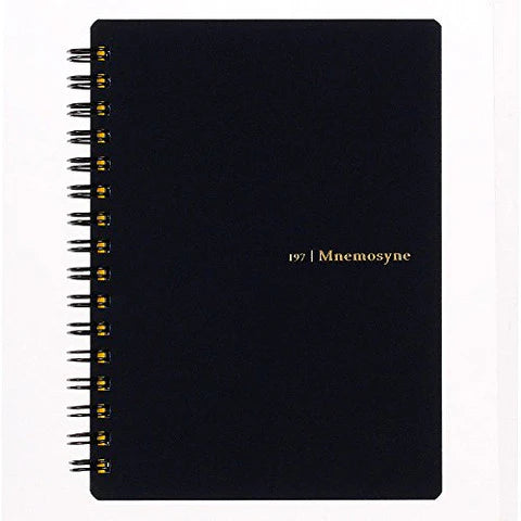 Mnemosyne A5 Lined Spiral Notebook