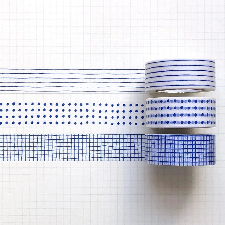 Mitsou Blue Washi Tape