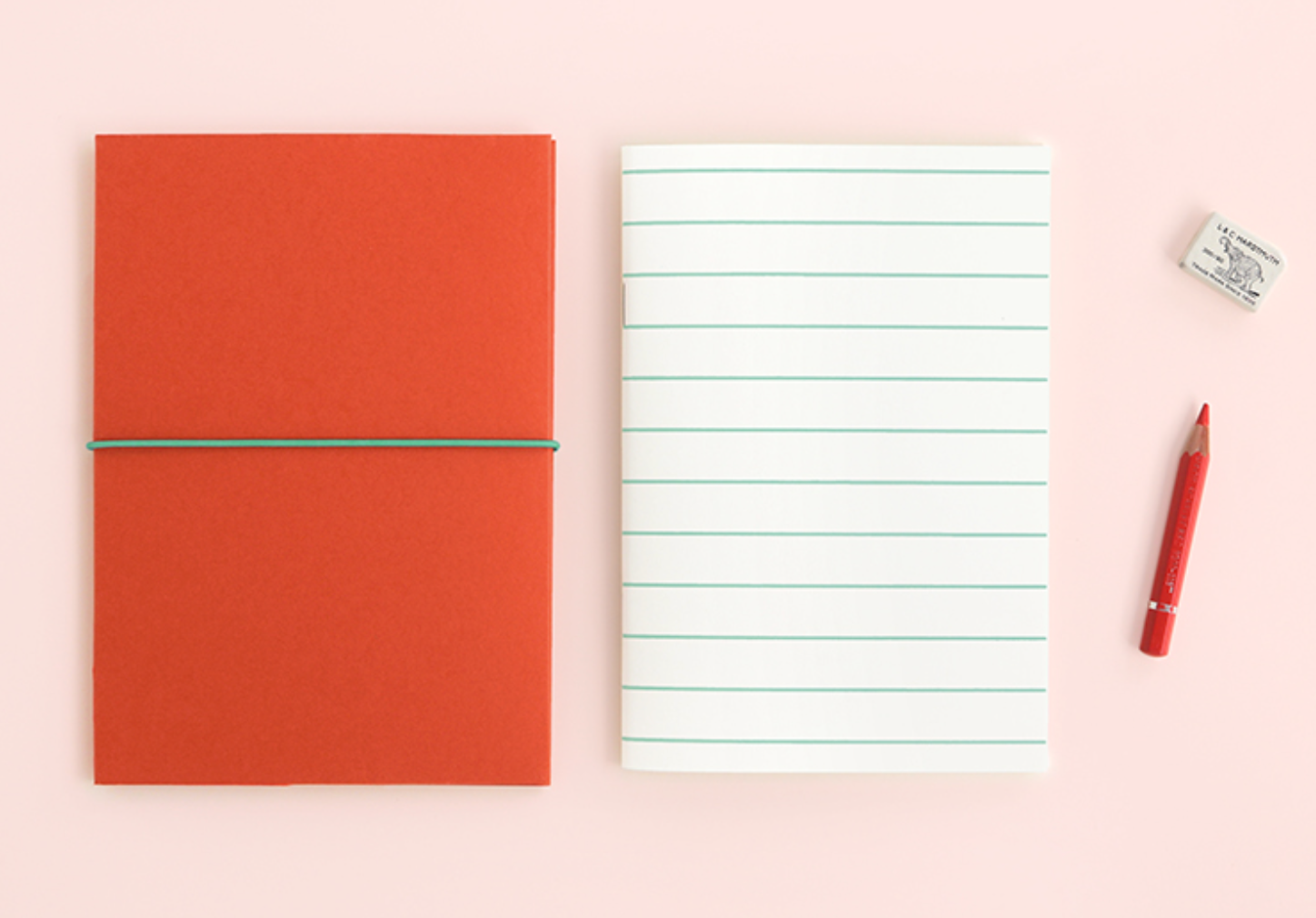 Color Notebook Folio / Flame Orange