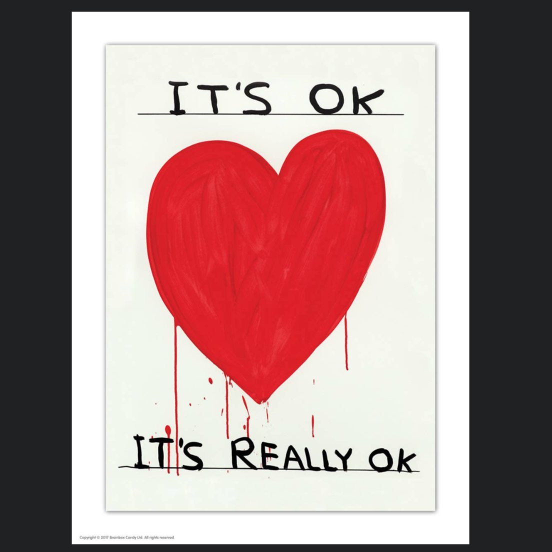 It's Ok Postcard