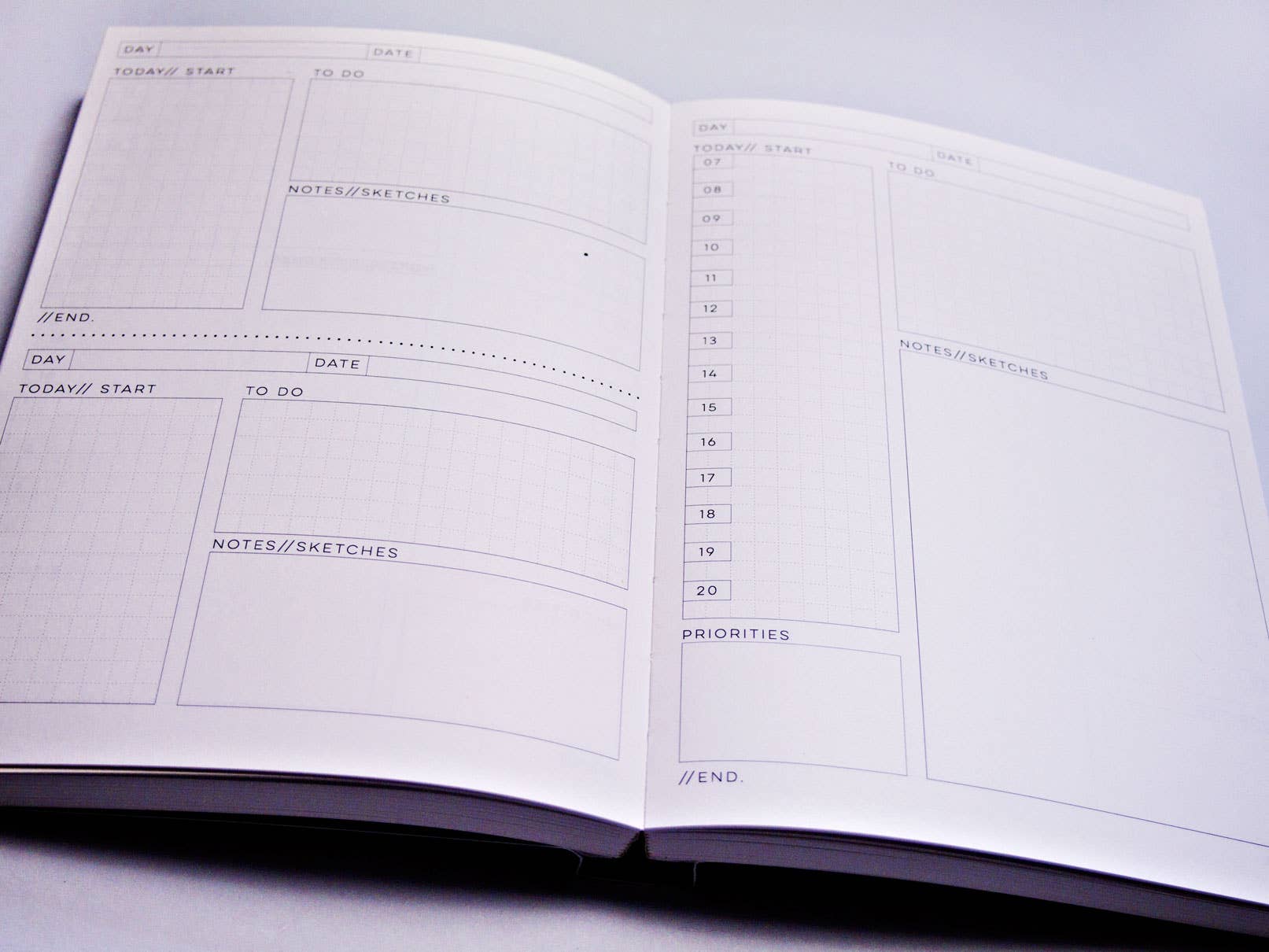 Bookends No. 1 Daily Planner Book