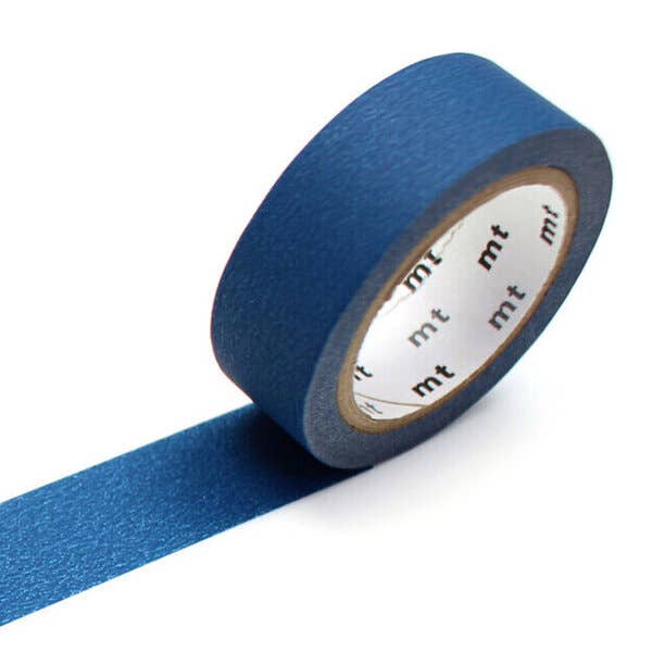 Matte Duck Blue Washi Tape