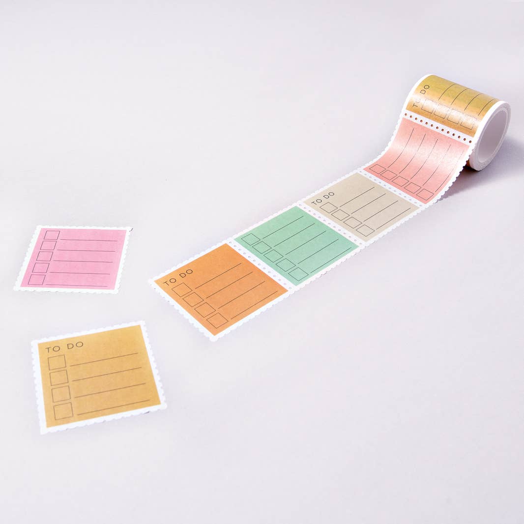 To Do List 50mm Stamp Washi Tape
