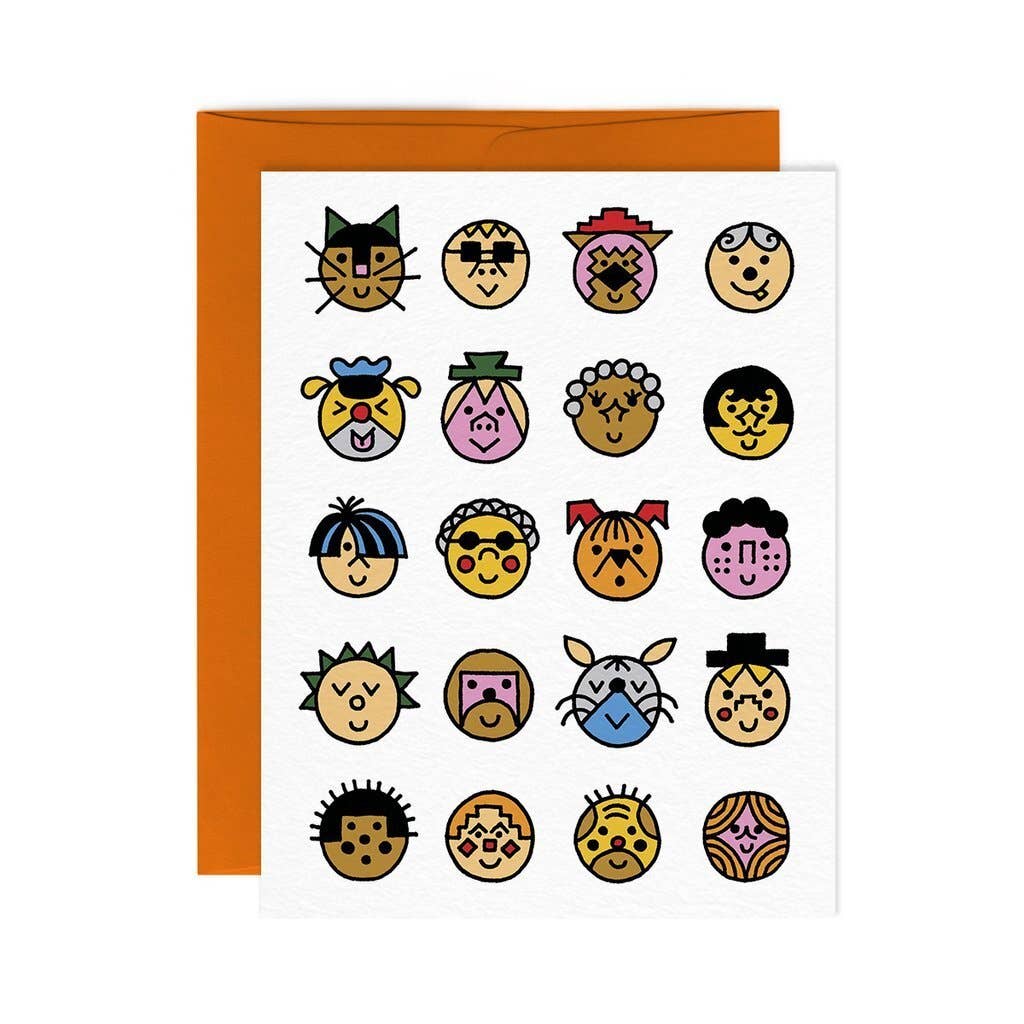 P'tites Faces Card