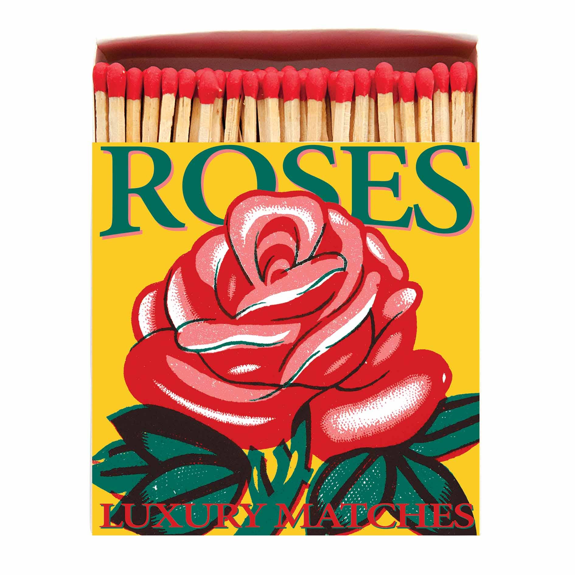Red Rose Matchbox