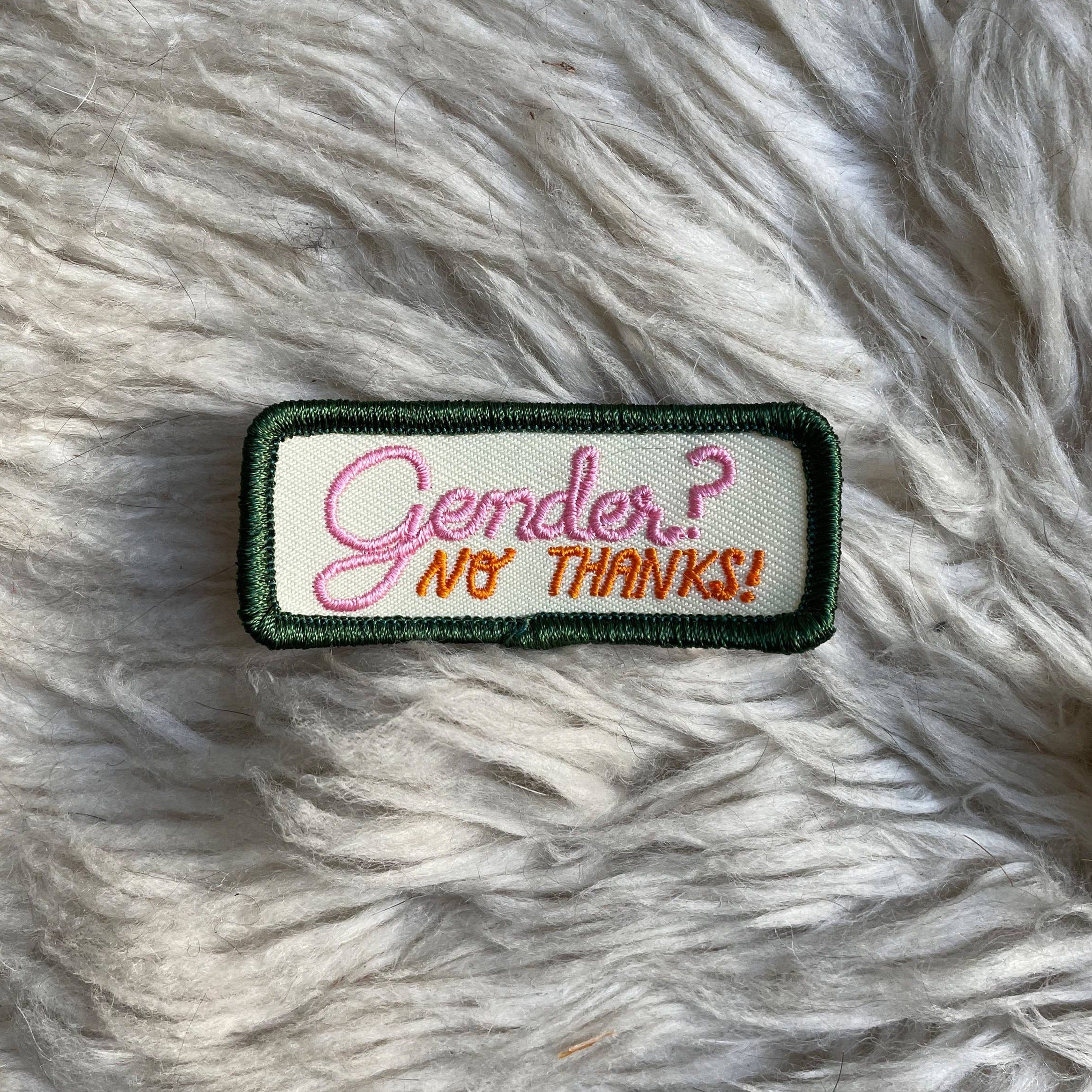 Gender? No Thanks Patch