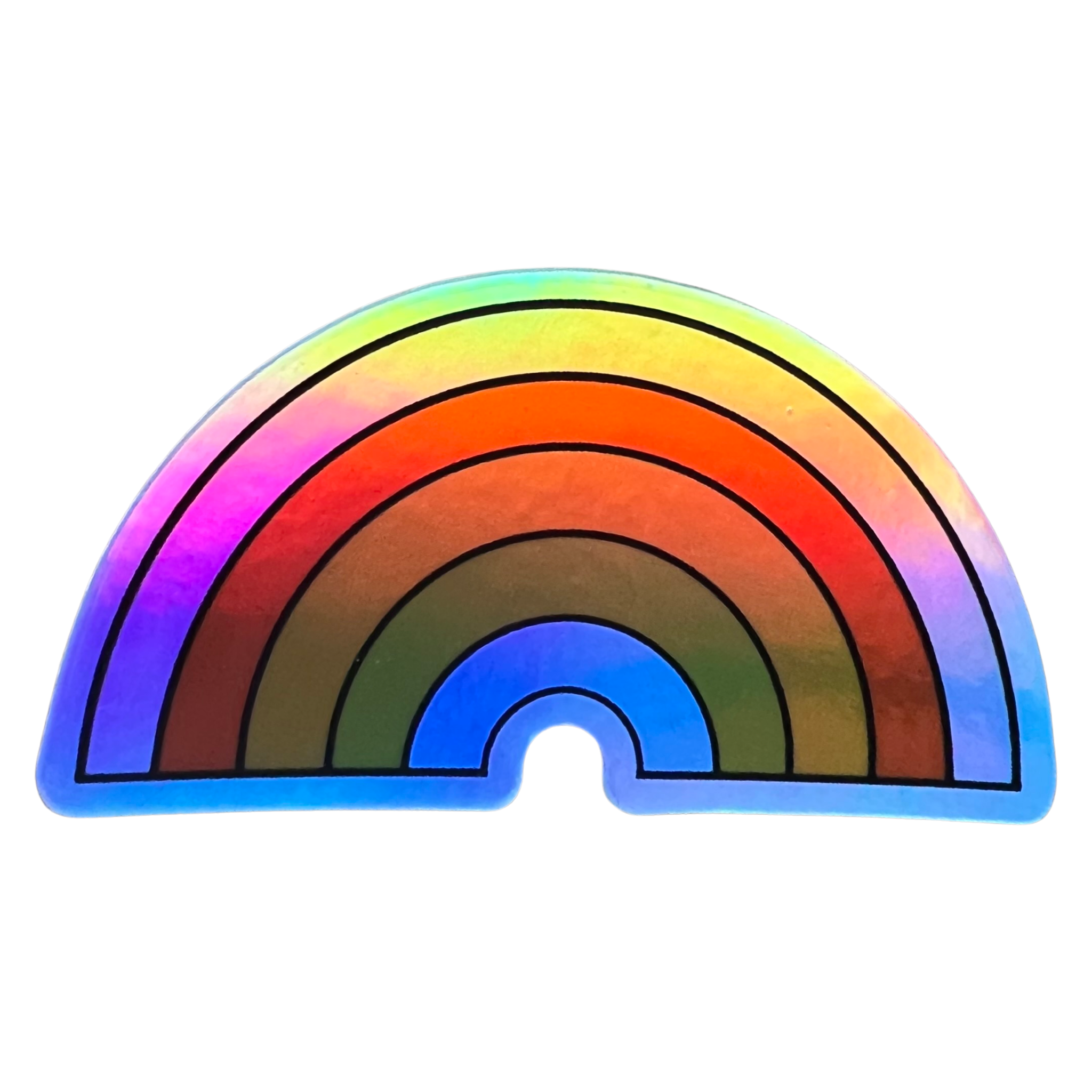 Holographic Rainbow Sticker