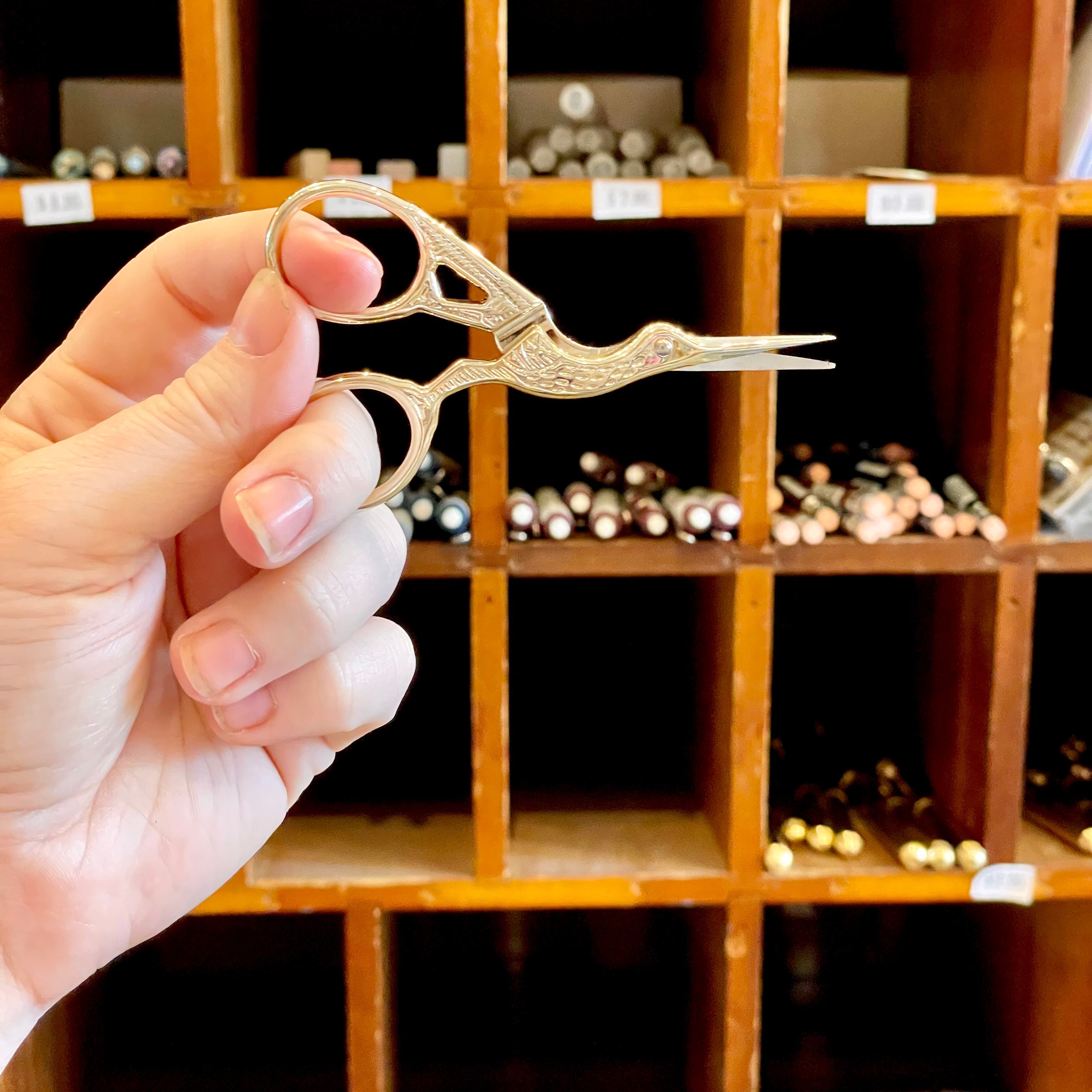 small crane scissors