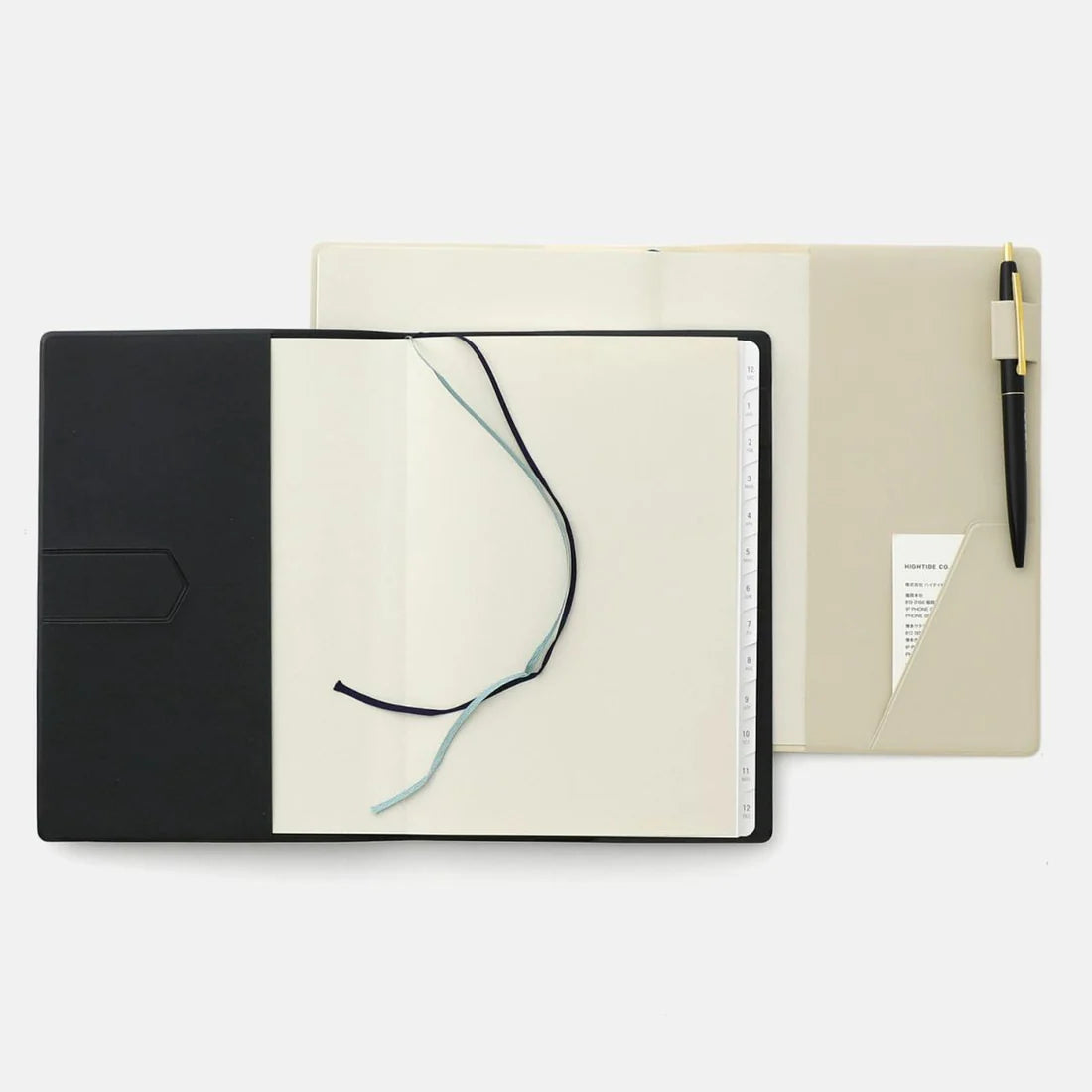 2026 Weekly Planner Classic A5 Vertical / Black