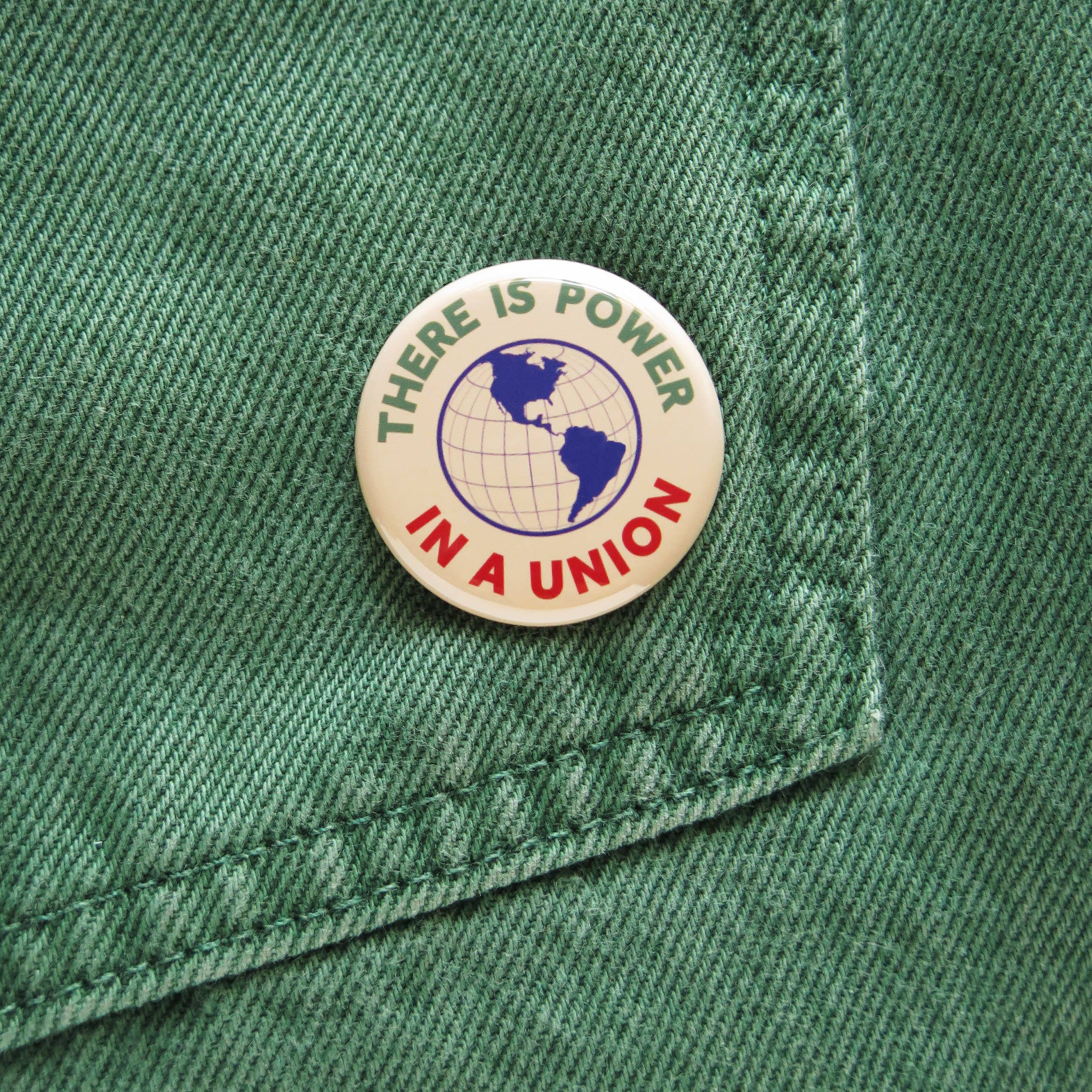 THERE IS POWER IN A UNION social justice pinback buttons