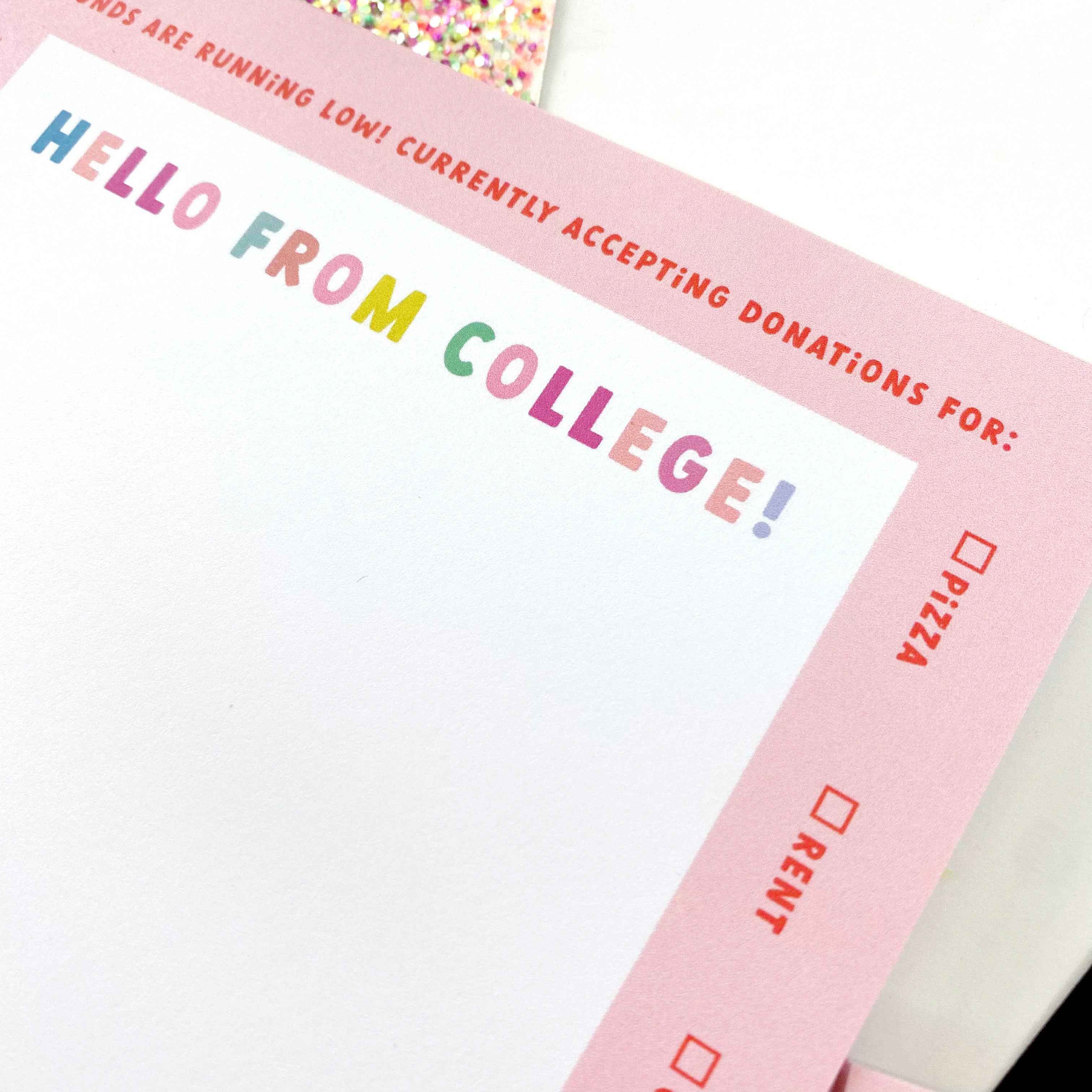 Funds are Running Low College Notepads