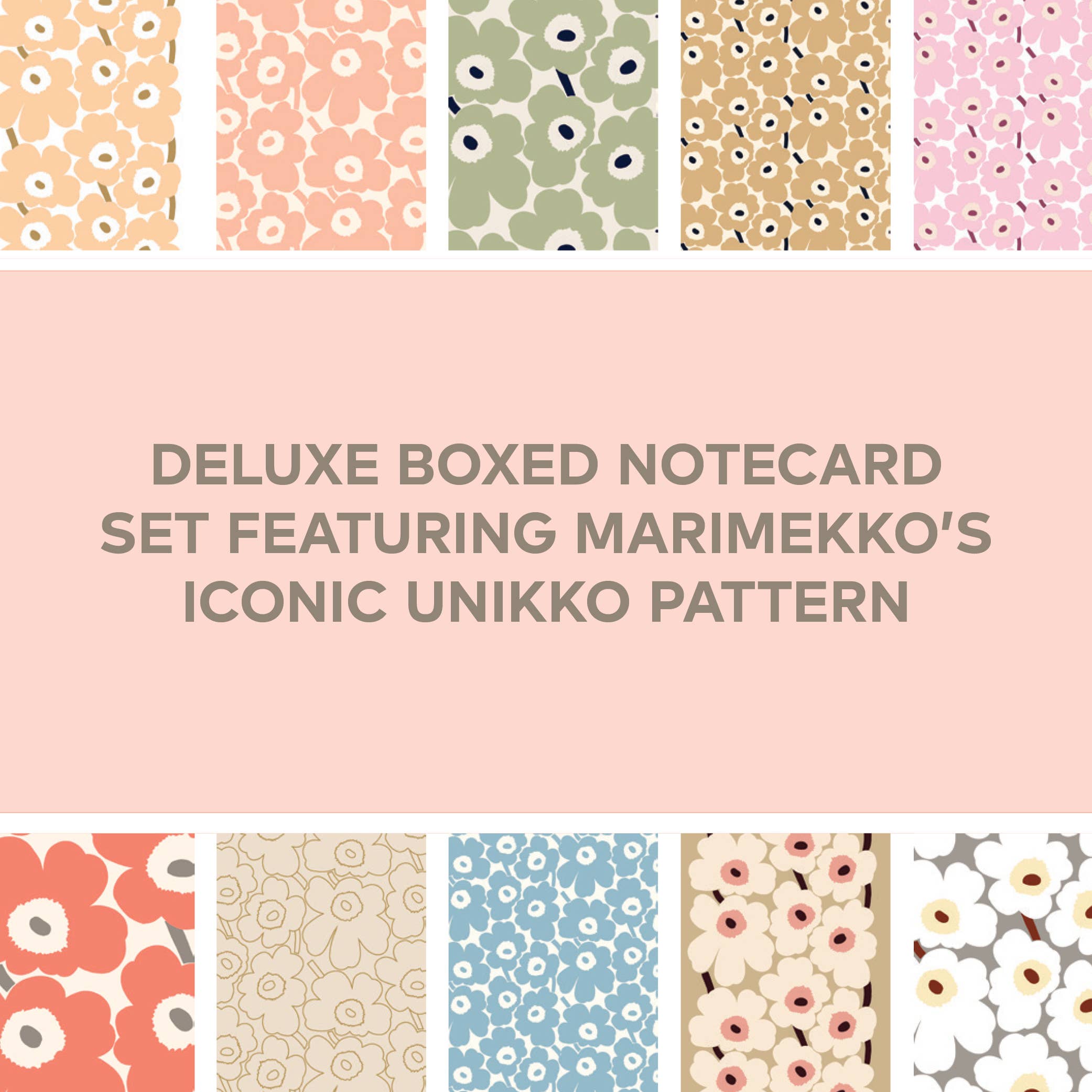 Marimekko Note Cards / Pastels