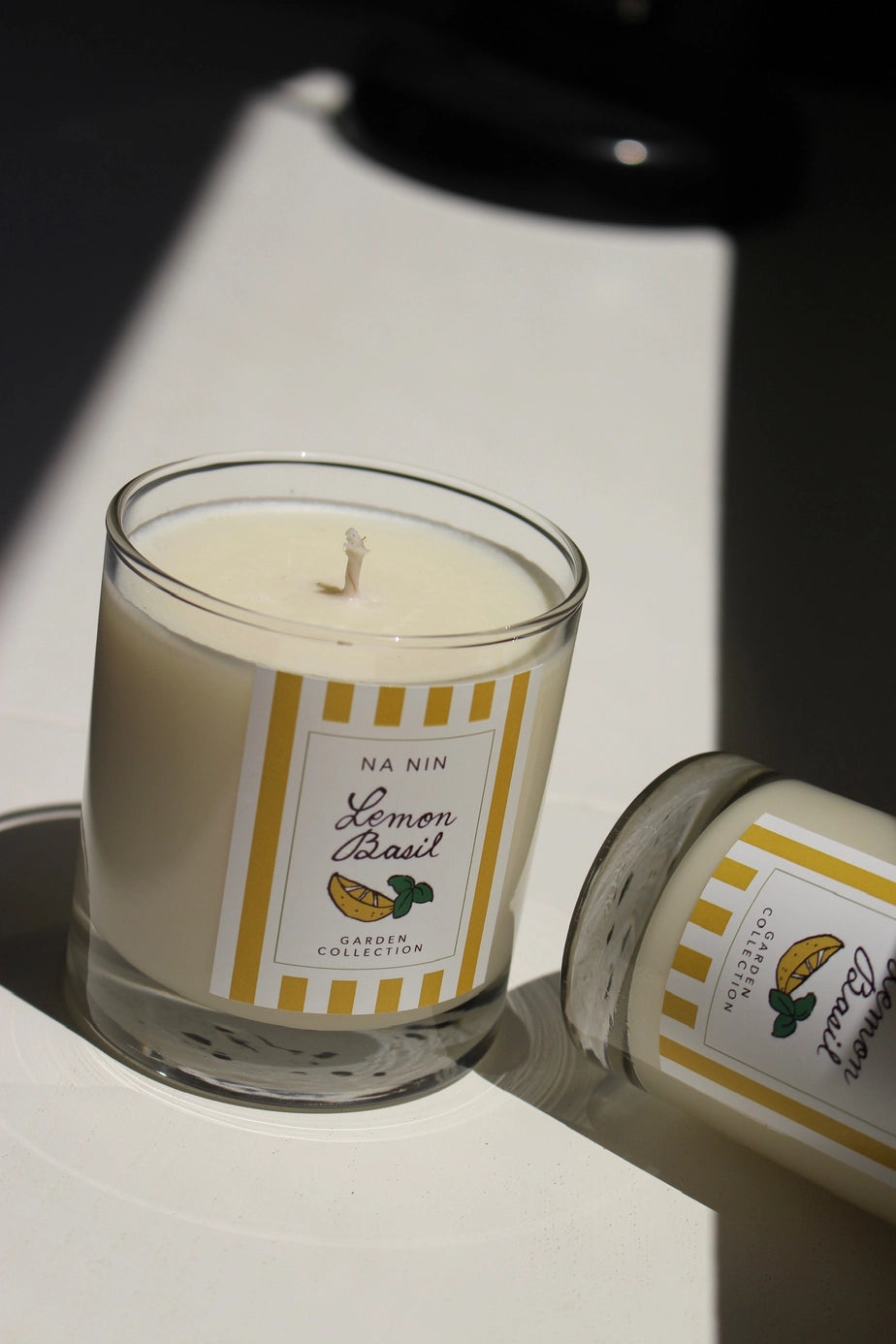 Lemon Basil Candle / 8oz
