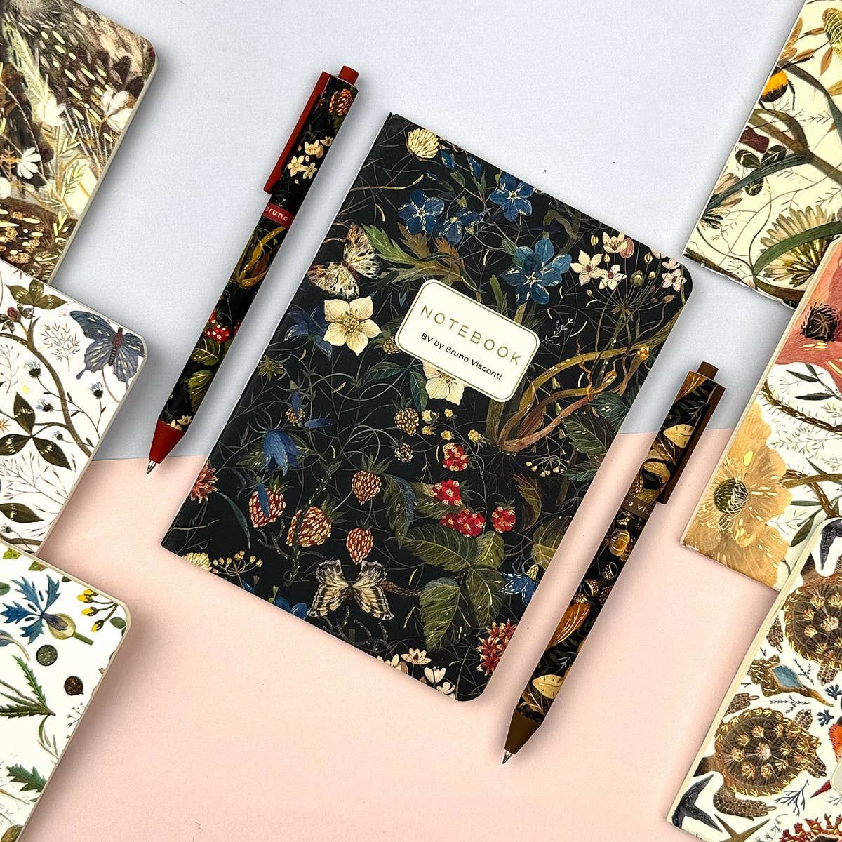 Forest Flowers Notebook / A6 Size