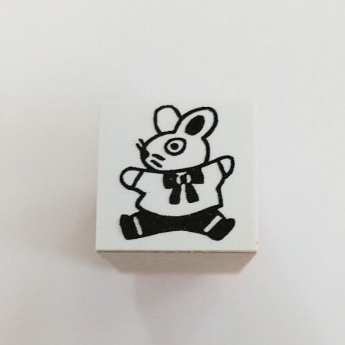 Chibi Jampu Rabbit Rubber Stamp