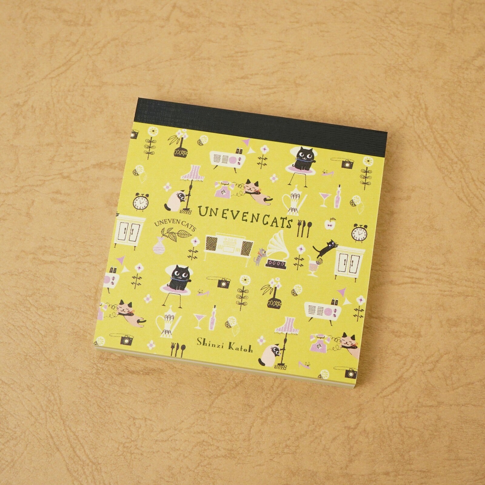 Shinzi Katoh Memo Pad / Uneven Cats