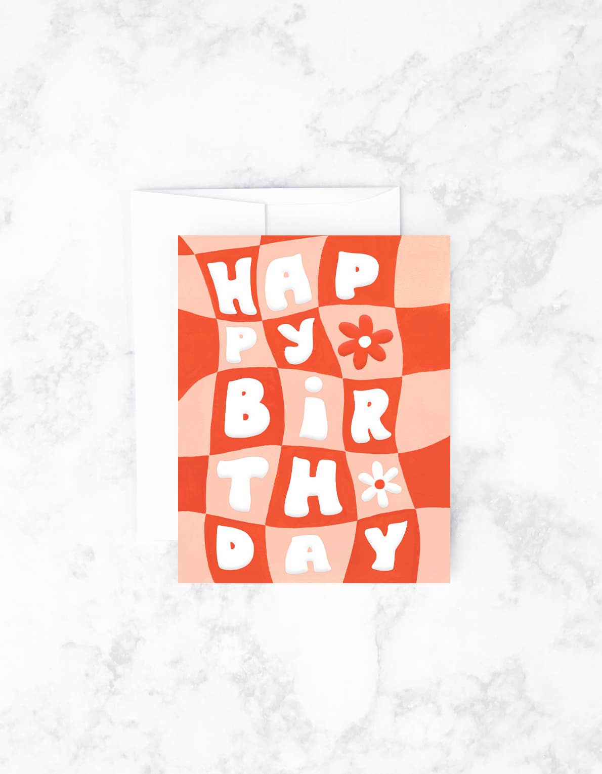 Checky Birthday Greeting Card