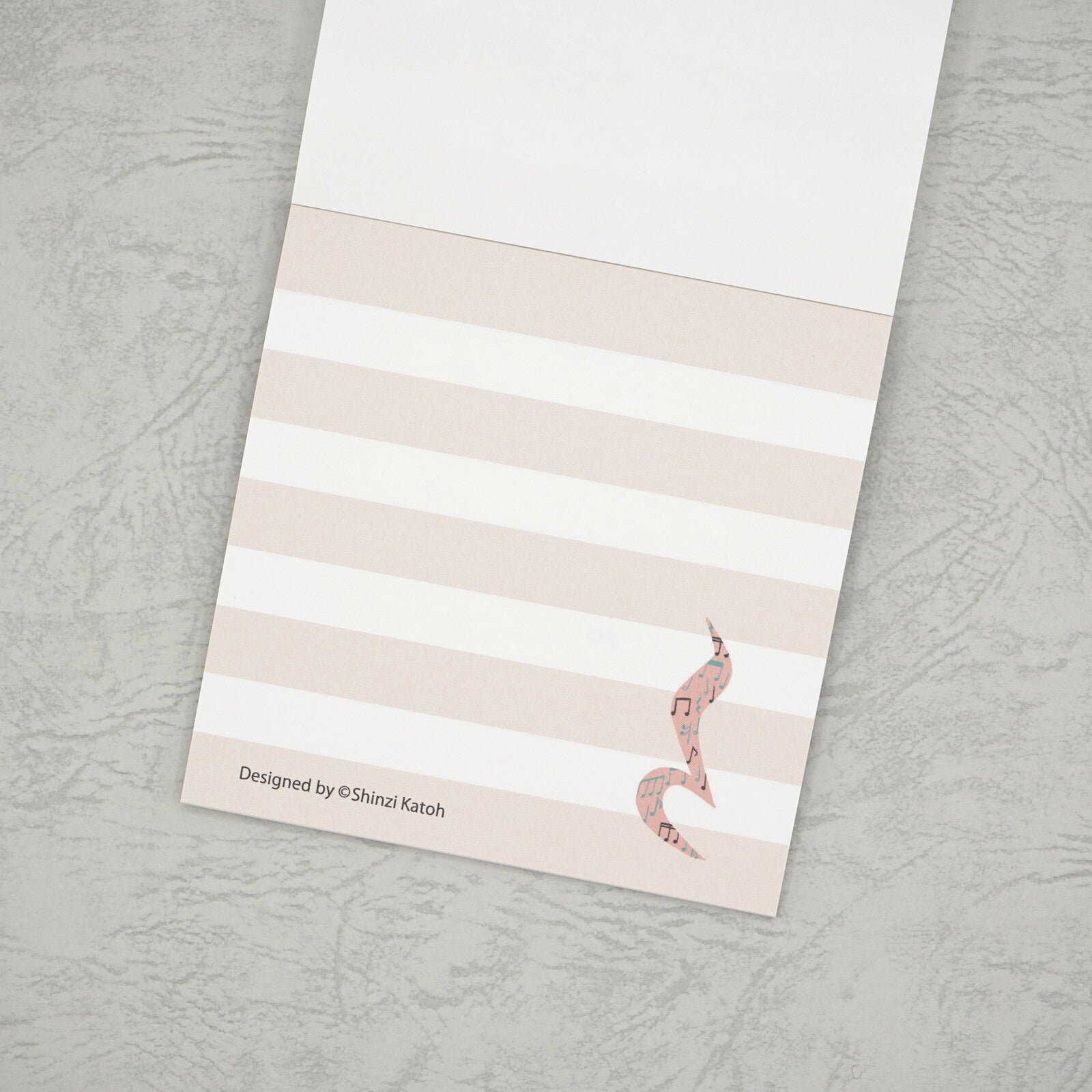 Shinzi Katoh Block Memo Pad / Happy Tone / Serenade