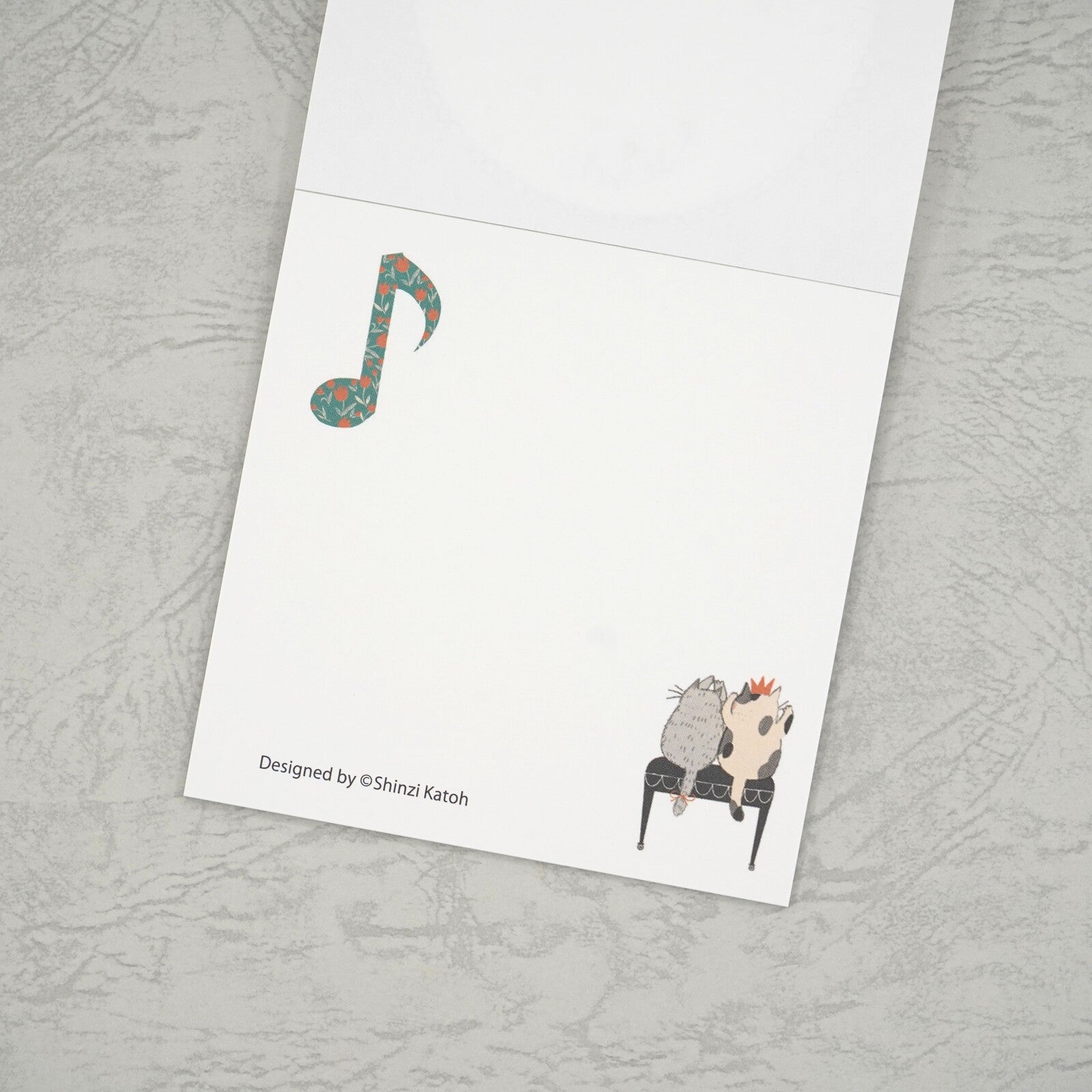 Shinzi Katoh Block Memo Pad / Happy Tone / Sonata