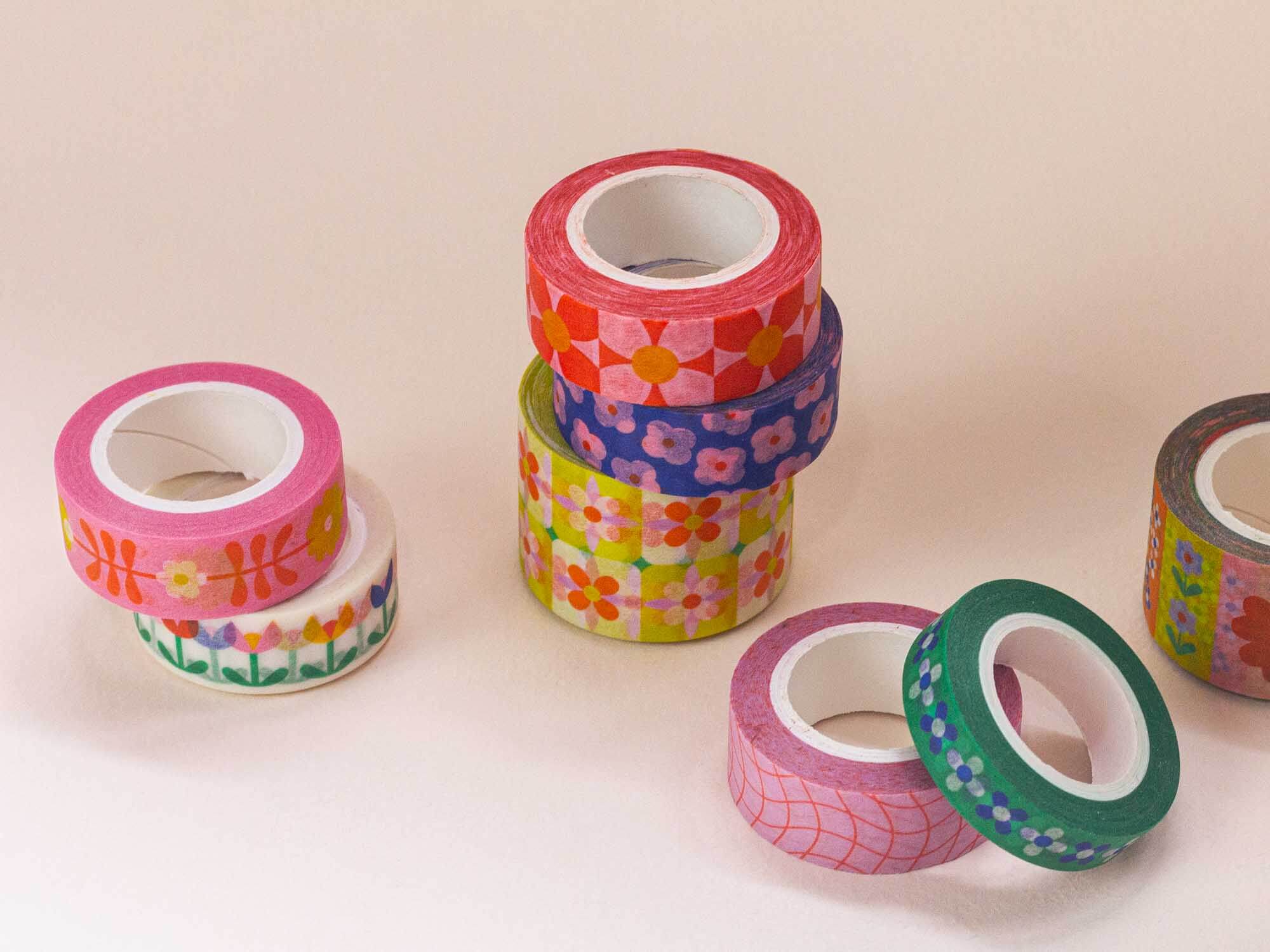 Flower Tower Washi Tape