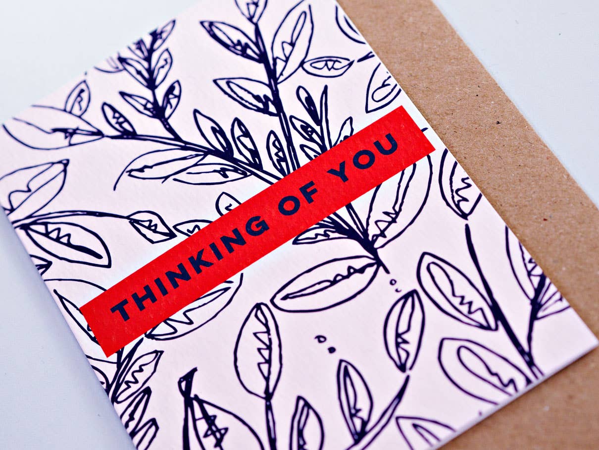 Botanic Thinking of You Card