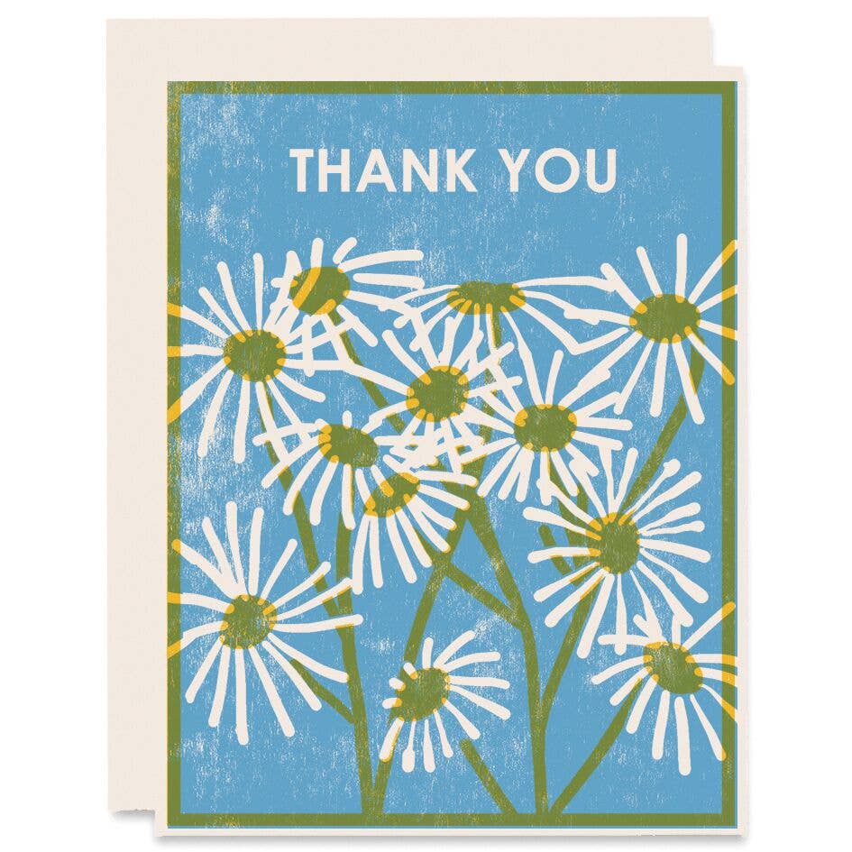 Daisies Thank You Card -Boxed Set of 6