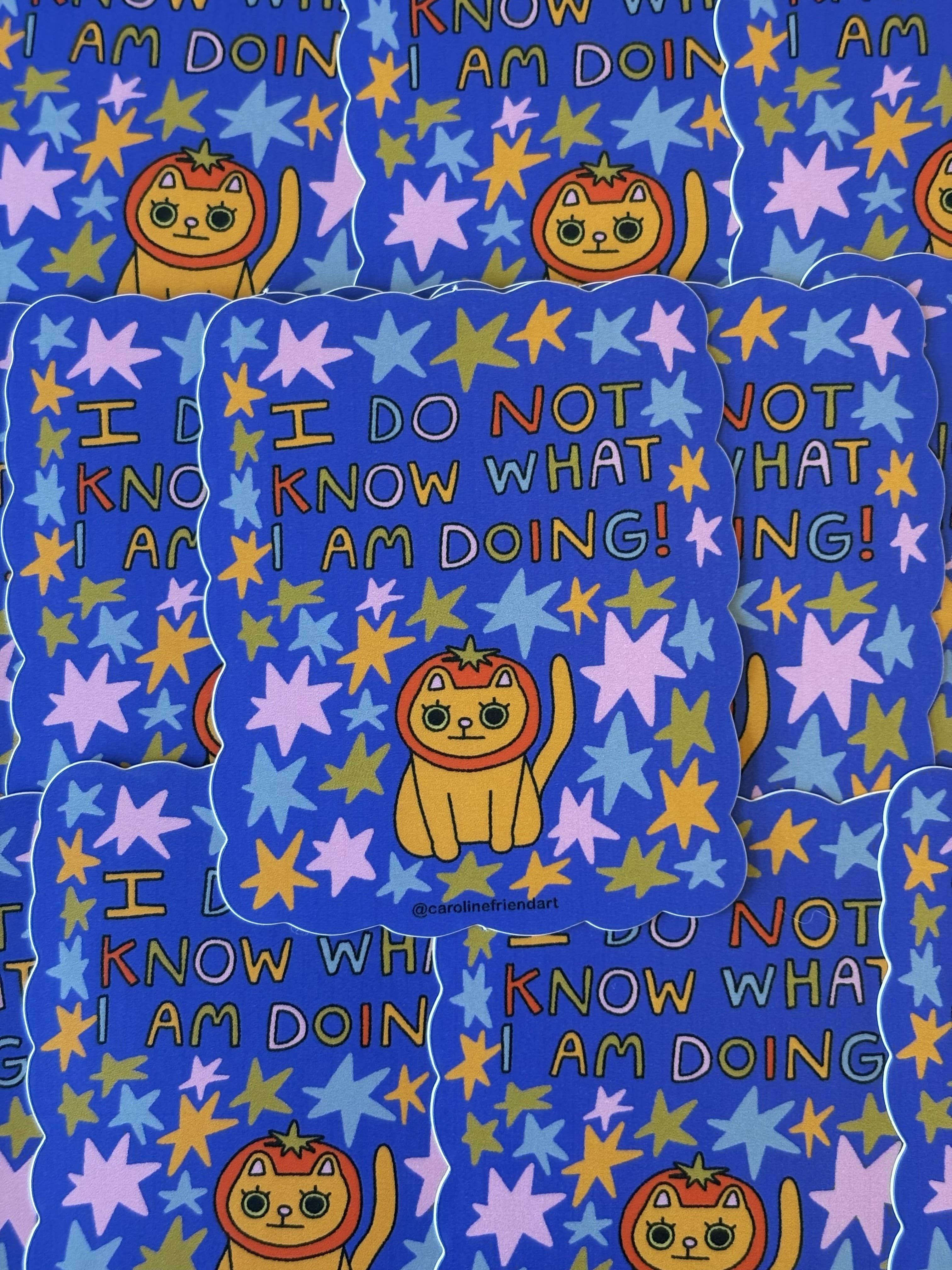 I Do Not Know What I Am Doing Sticker