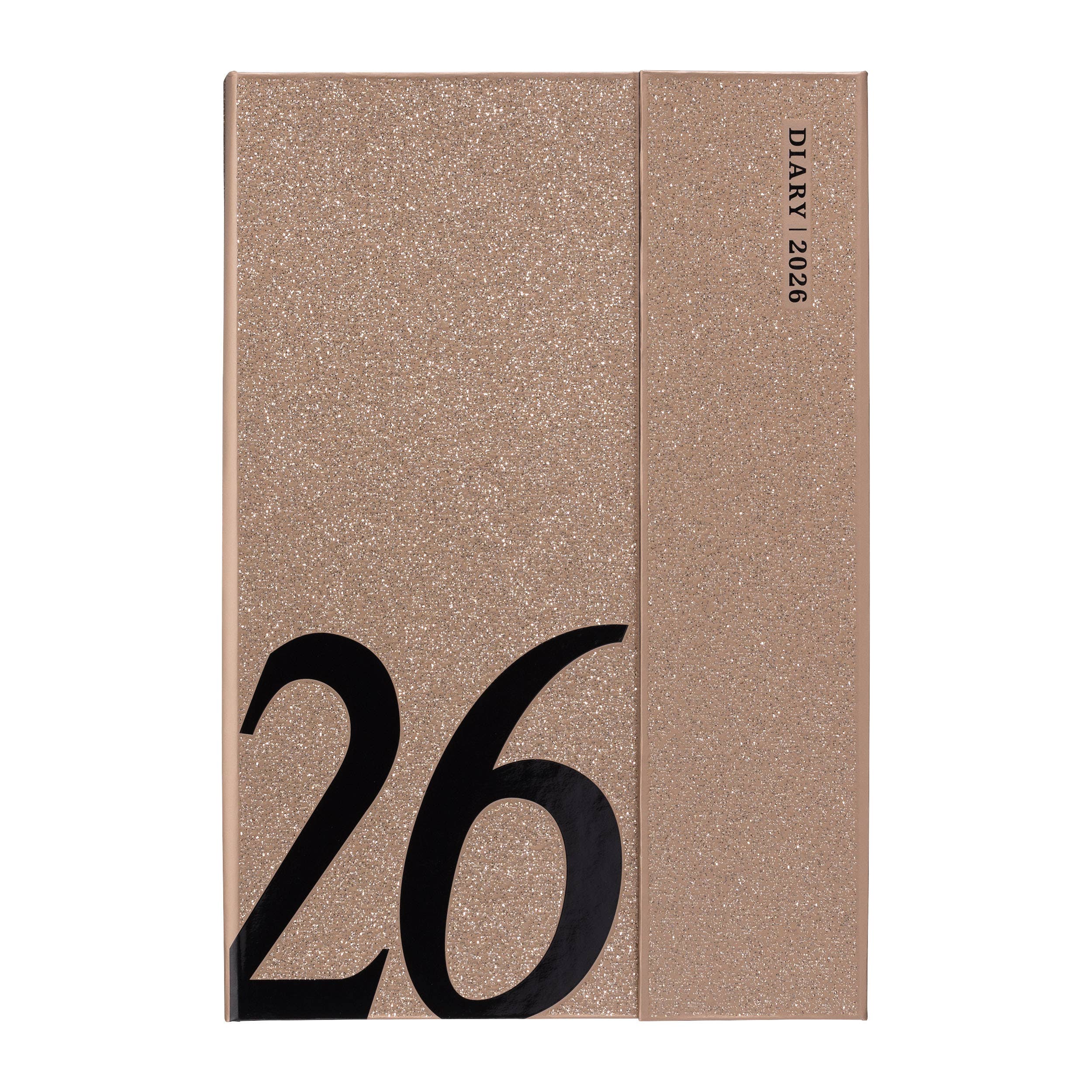 Marks Style Design Planner 2026 / Weekly / B6 / Lamé Gold