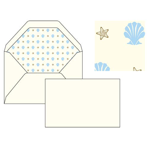 Rossi 1931 Letterpress Gold Foil Flat Card Letter Sets