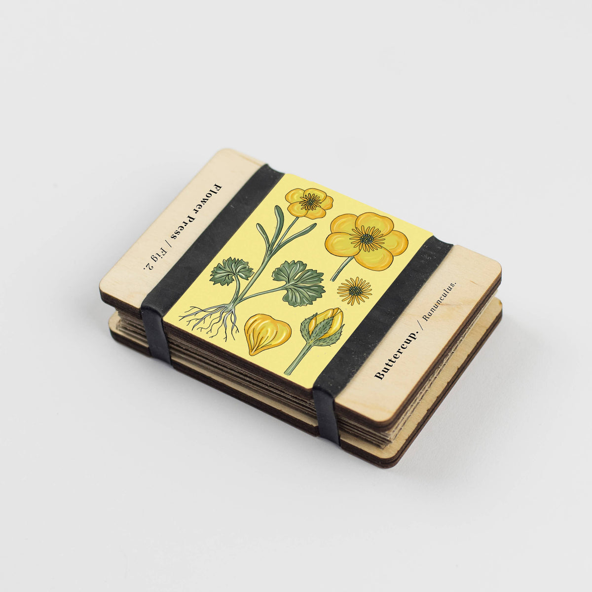 Pocket Flower Press / Vintage Buttercup