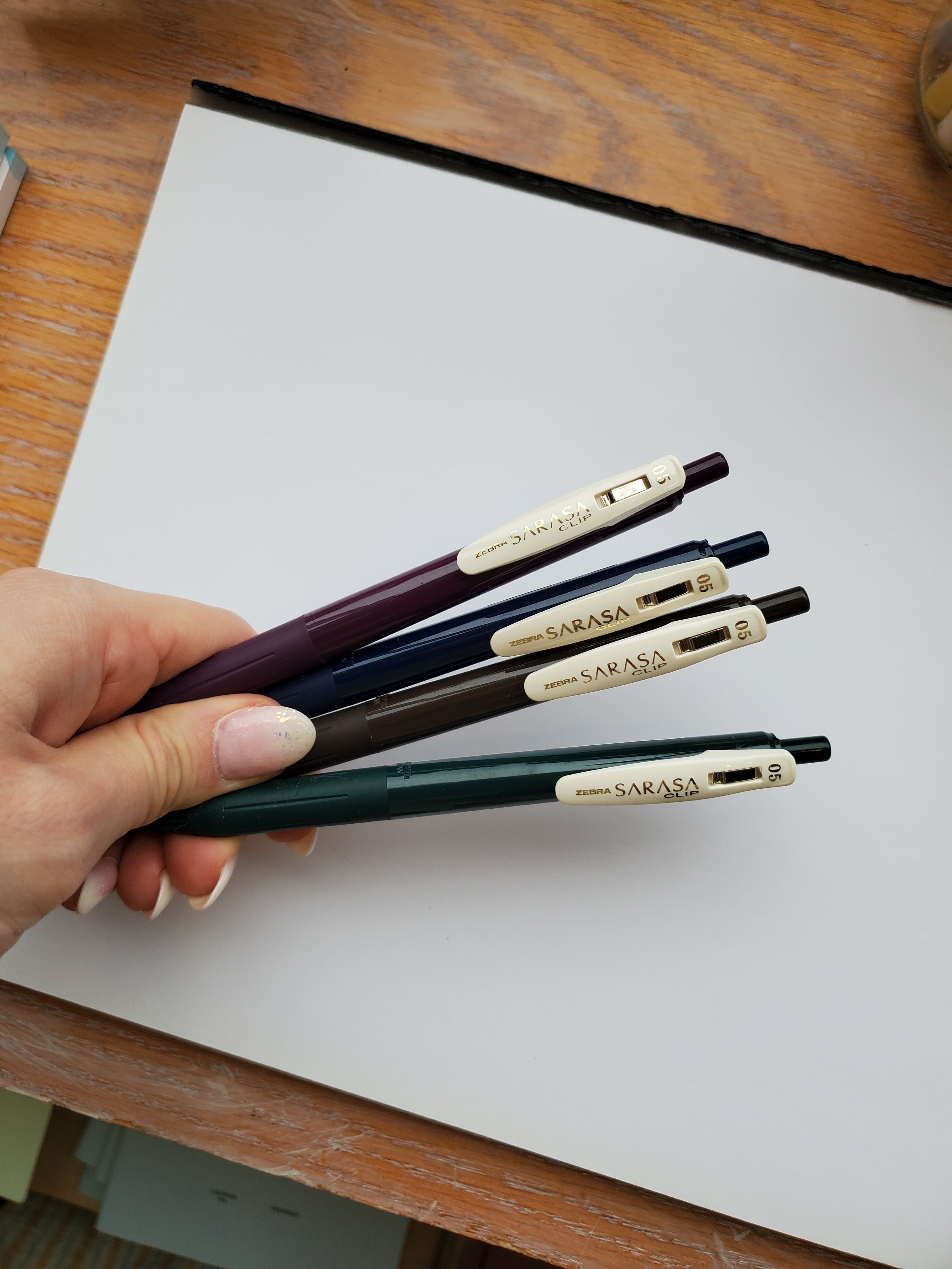 Sarasa Clip 0.5mm Gel Pen / Vintage Colors