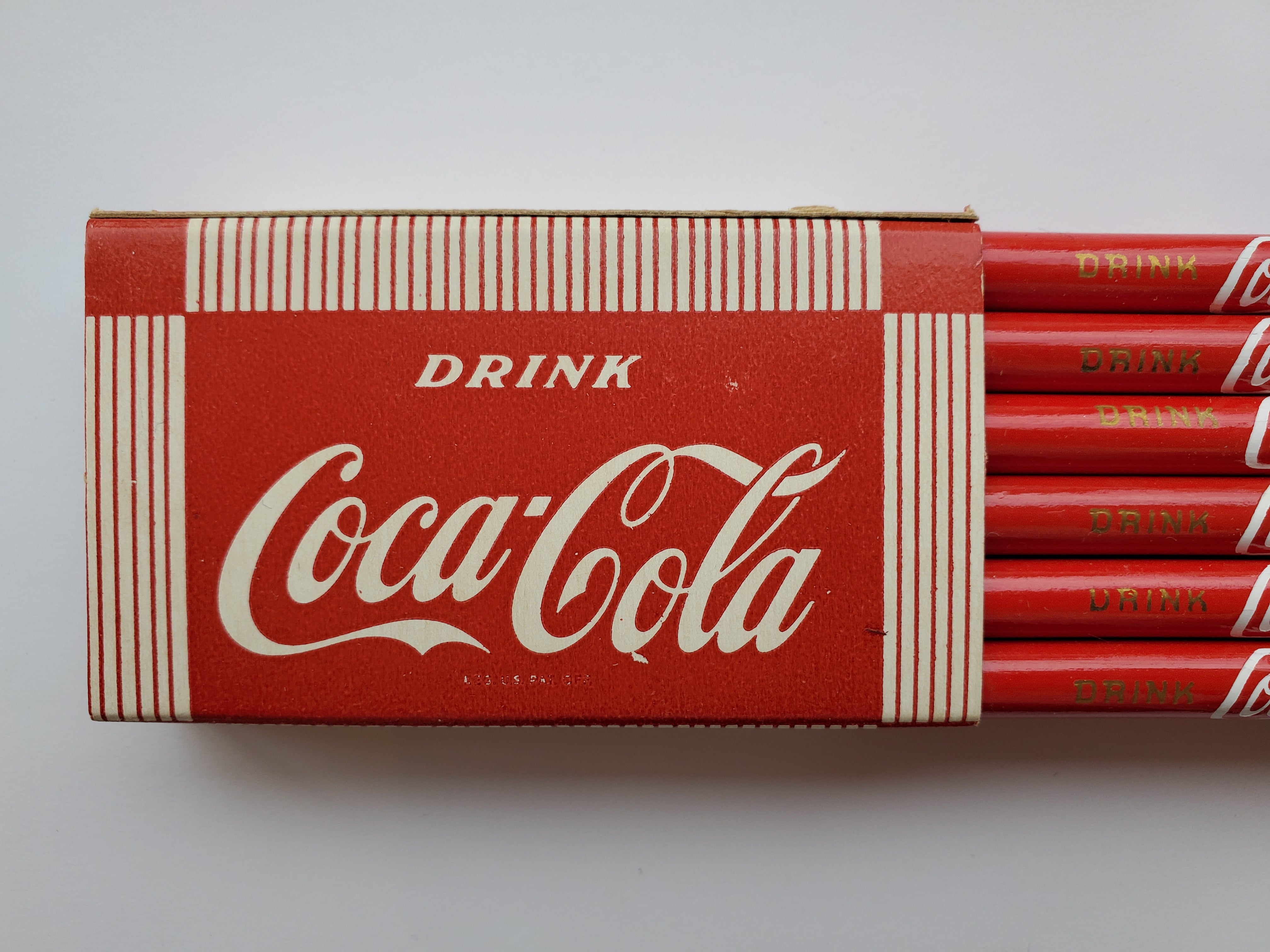 Vintage Coca Cola Pencil Set