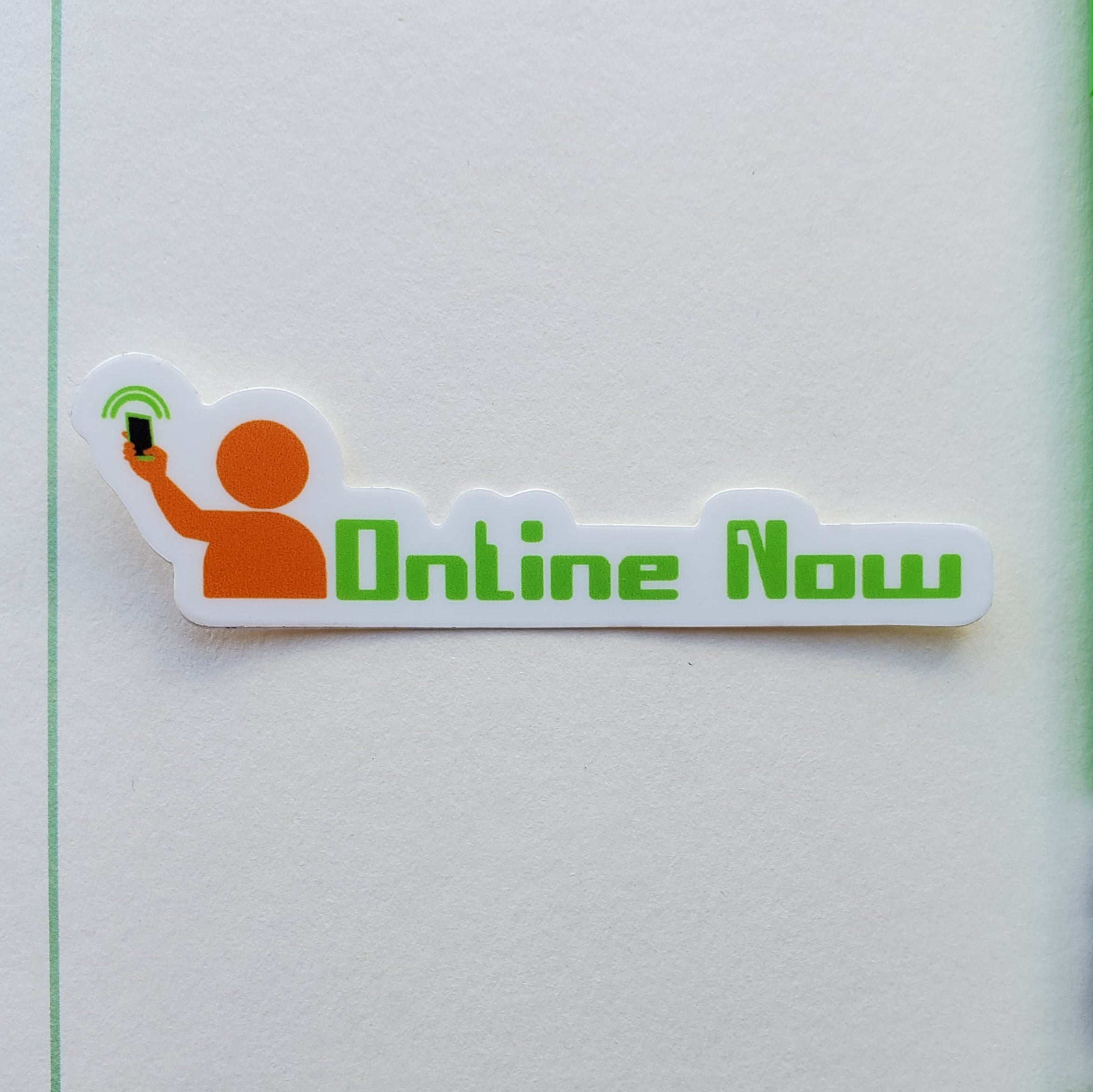 Online Now MySpace Sticker