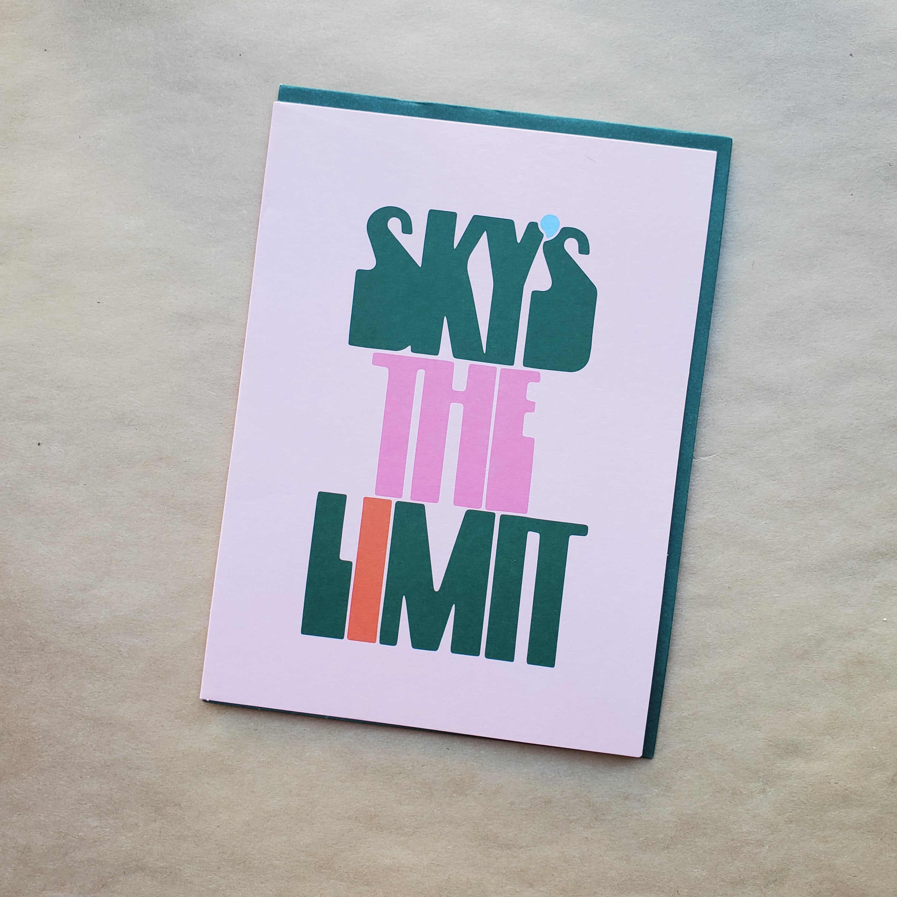 Sky's the Limit Card